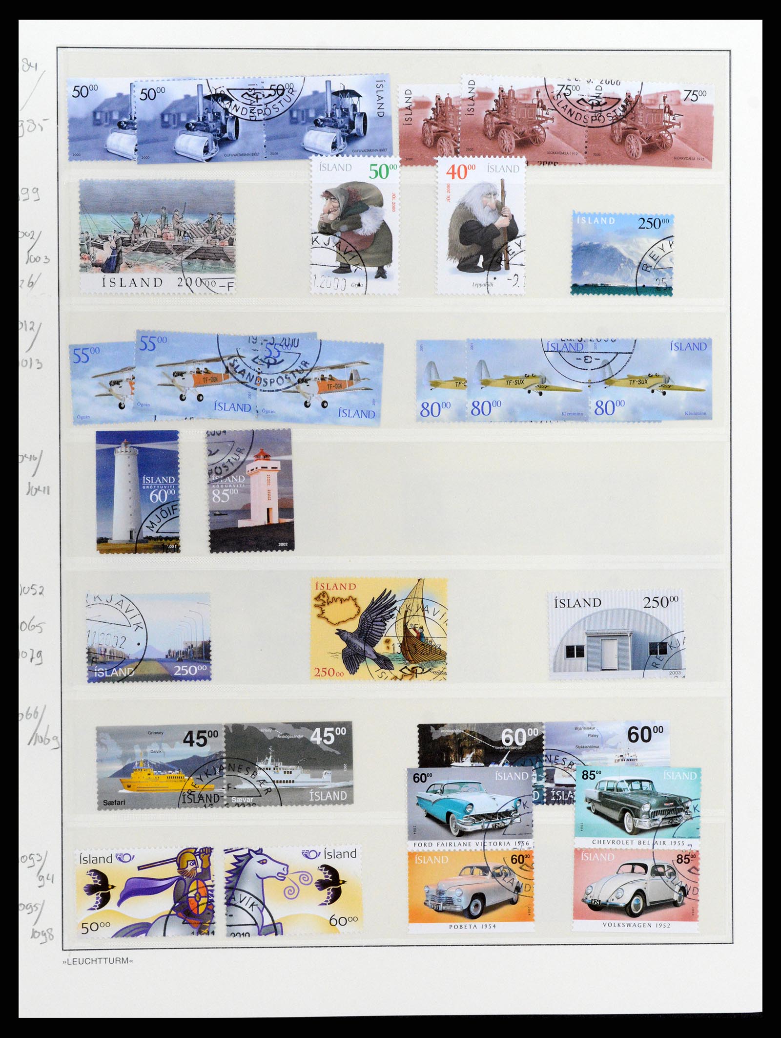 37804 164 - Postzegelverzameling 37804 IJsland 1873-2014.