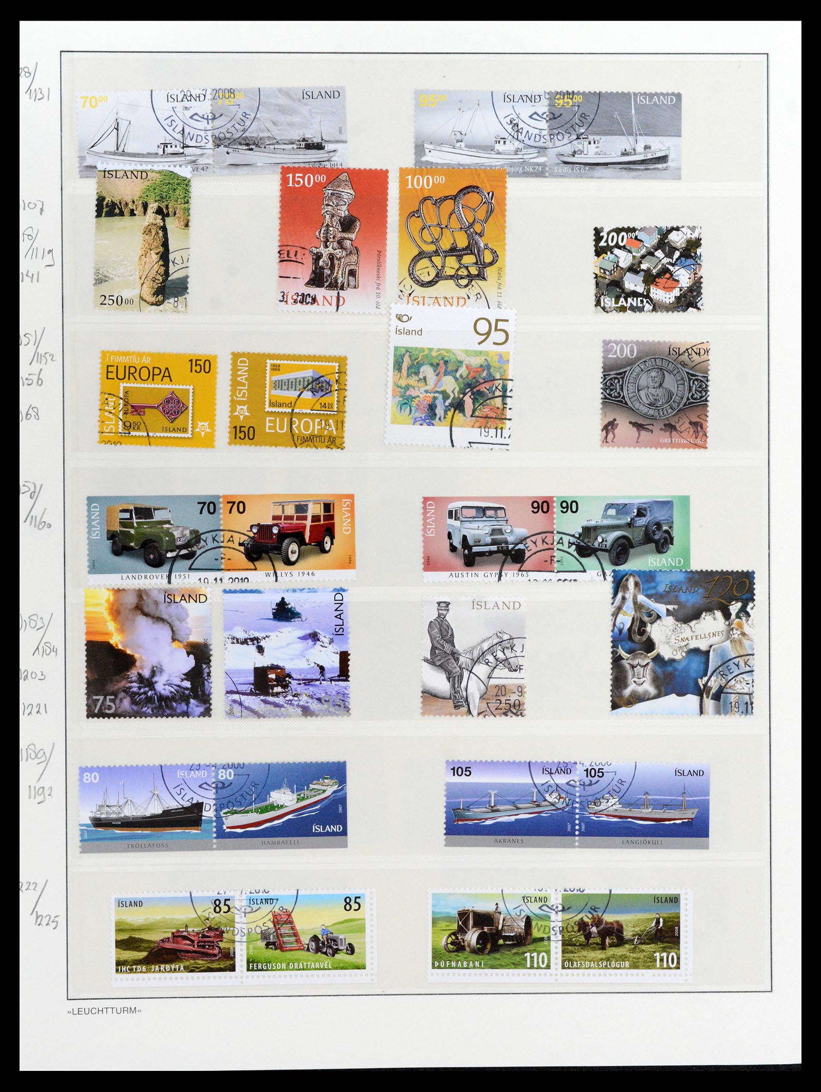 37804 165 - Postzegelverzameling 37804 IJsland 1873-2014.