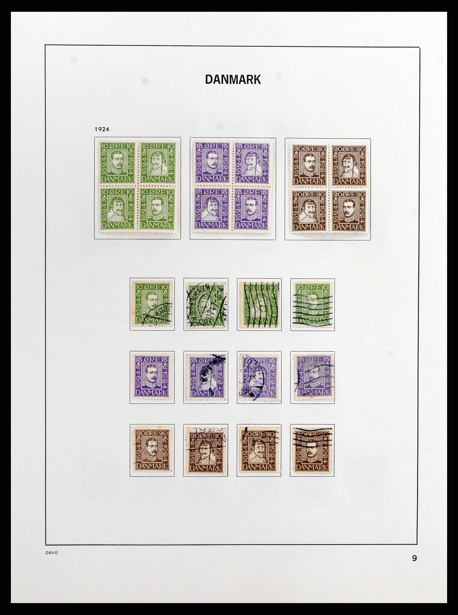 37805 009 - Postzegelverzameling 37805 Denemarken 1851-2022!!