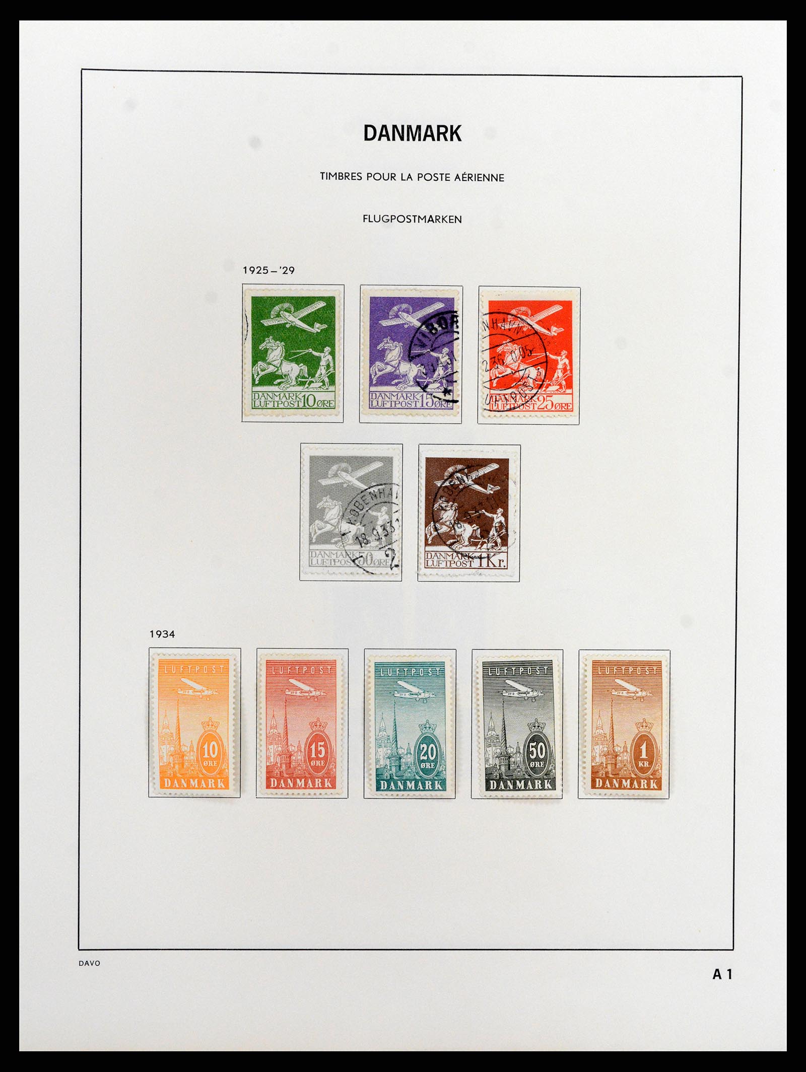 37805 017 - Postzegelverzameling 37805 Denemarken 1851-2022!!