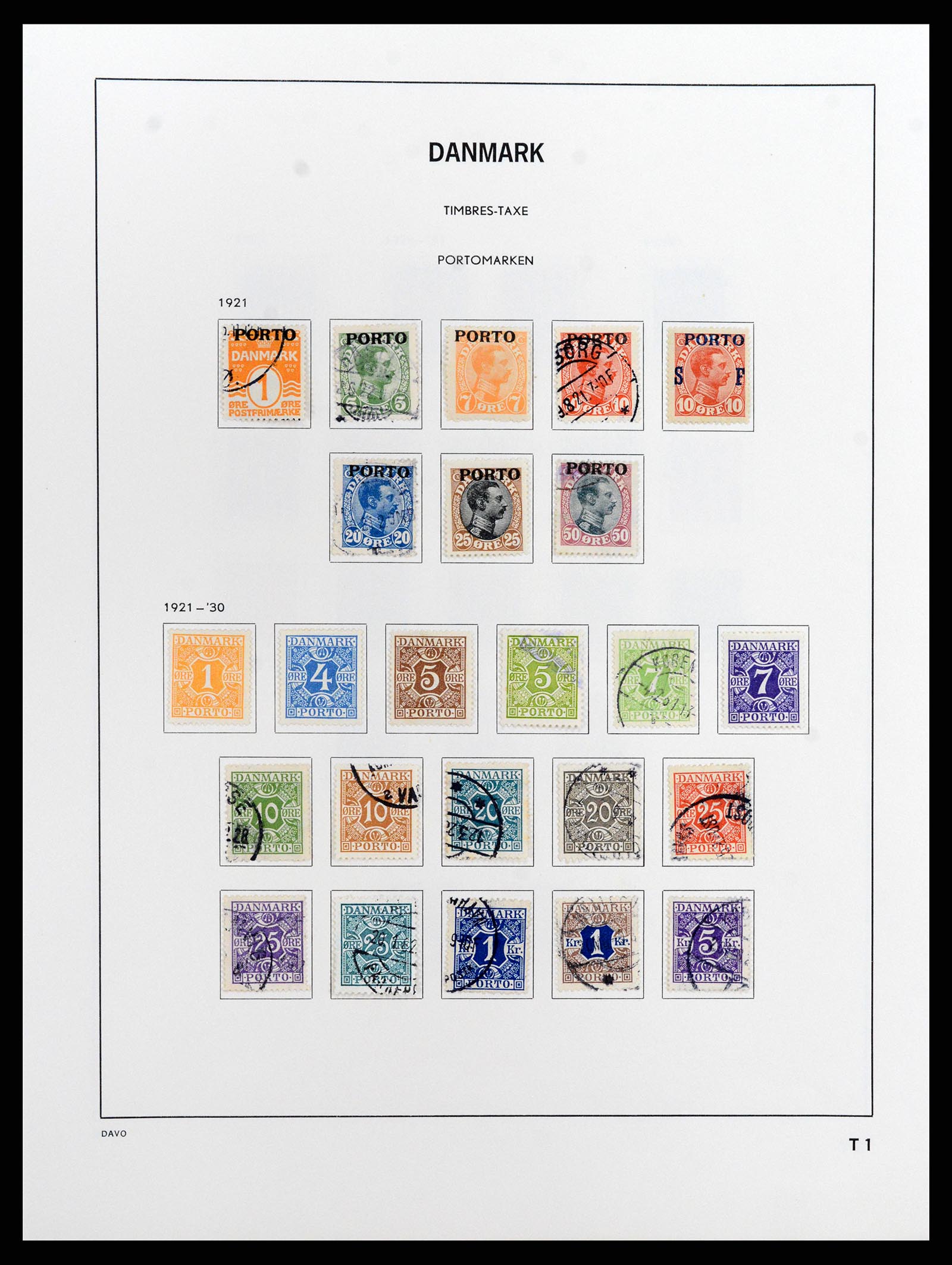 37805 021 - Postzegelverzameling 37805 Denemarken 1851-2022!!