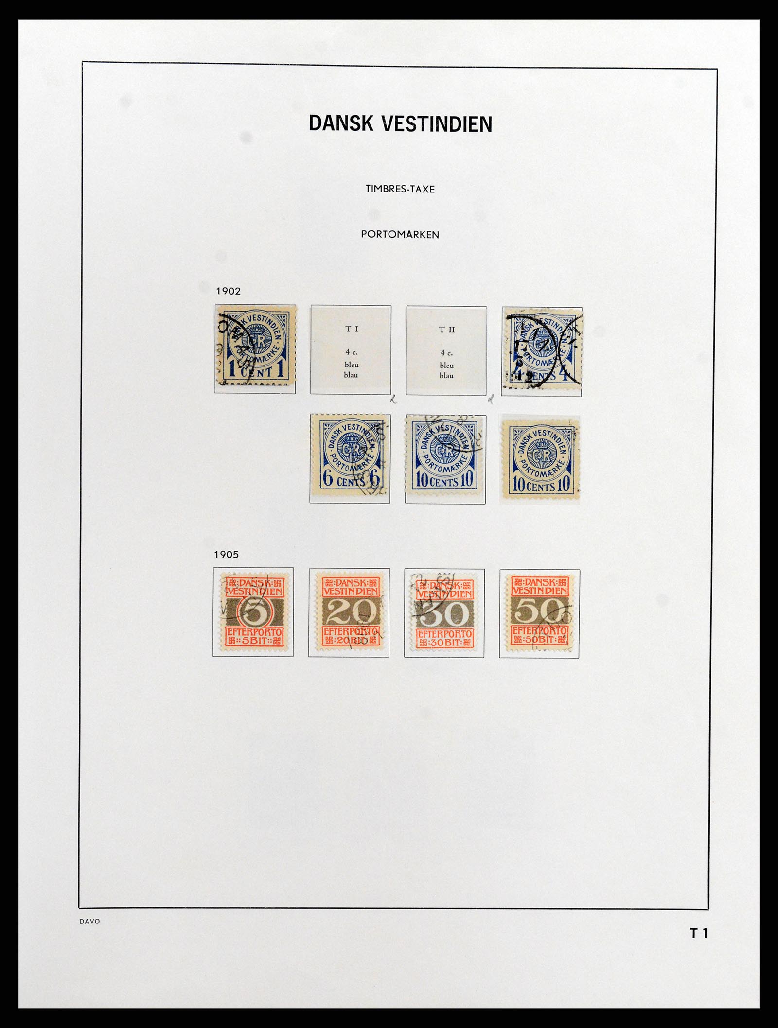 37805 027 - Postzegelverzameling 37805 Denemarken 1851-2022!!