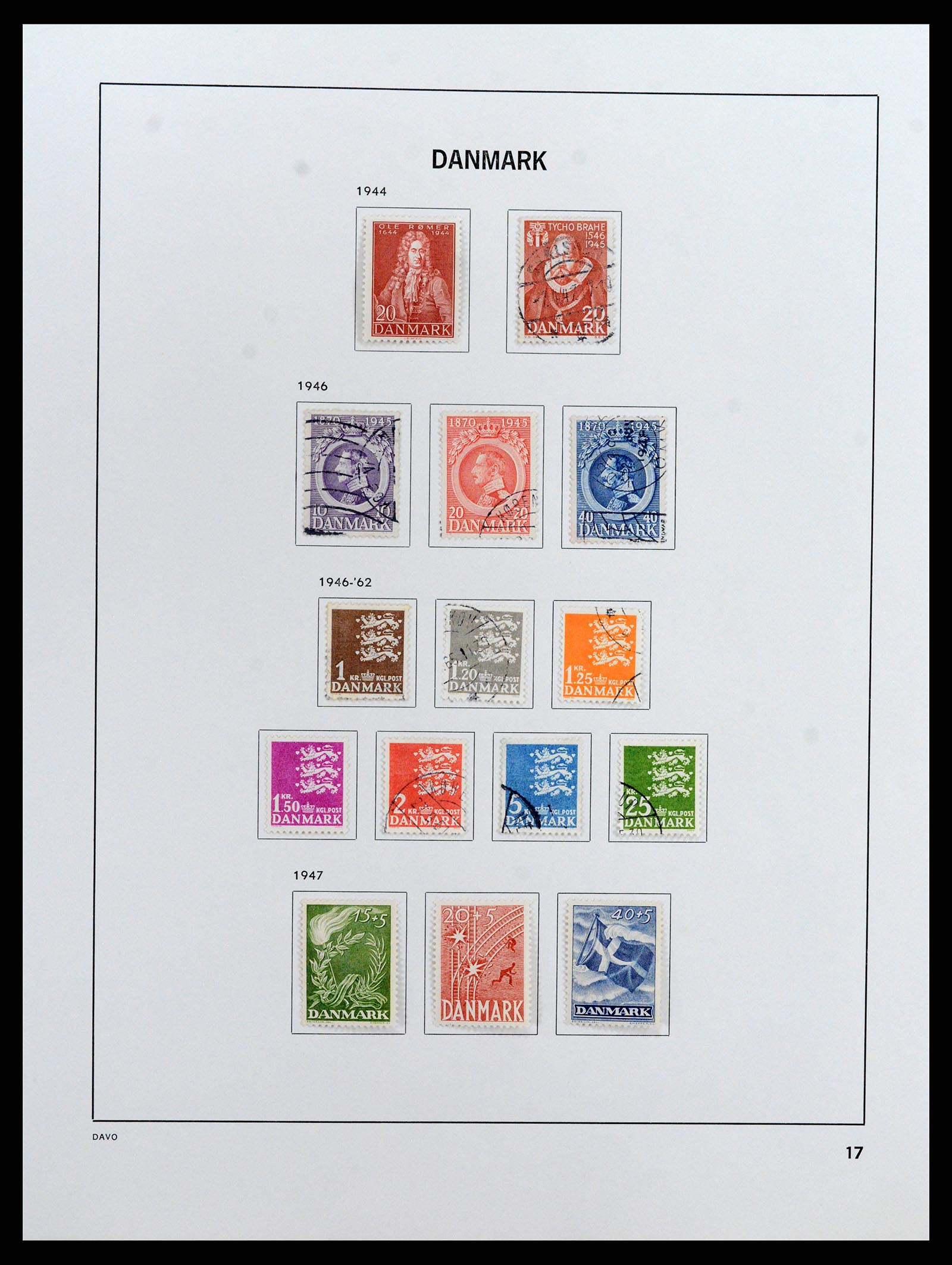 37805 028 - Postzegelverzameling 37805 Denemarken 1851-2022!!