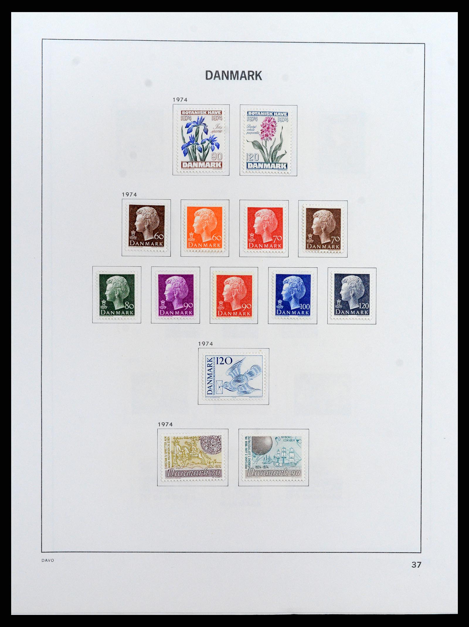 37805 048 - Postzegelverzameling 37805 Denemarken 1851-2022!!