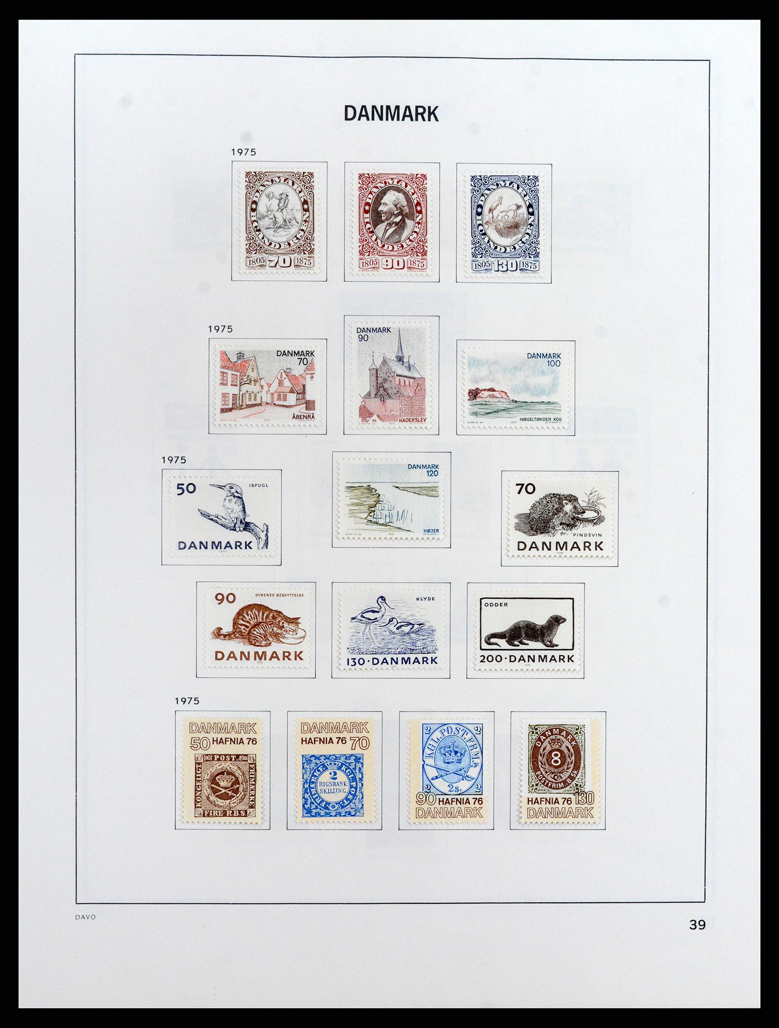 37805 050 - Postzegelverzameling 37805 Denemarken 1851-2022!!