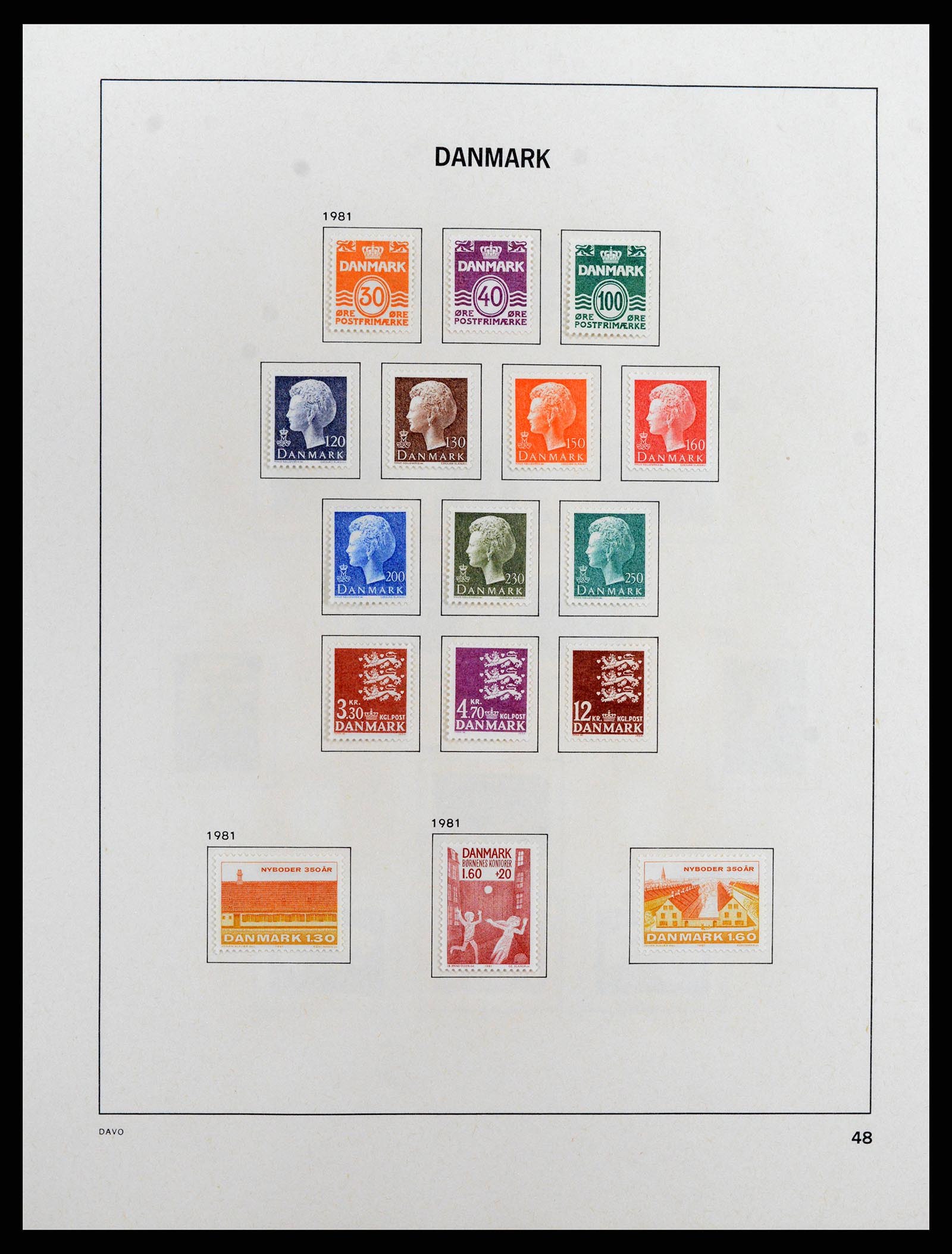 37805 059 - Postzegelverzameling 37805 Denemarken 1851-2022!!