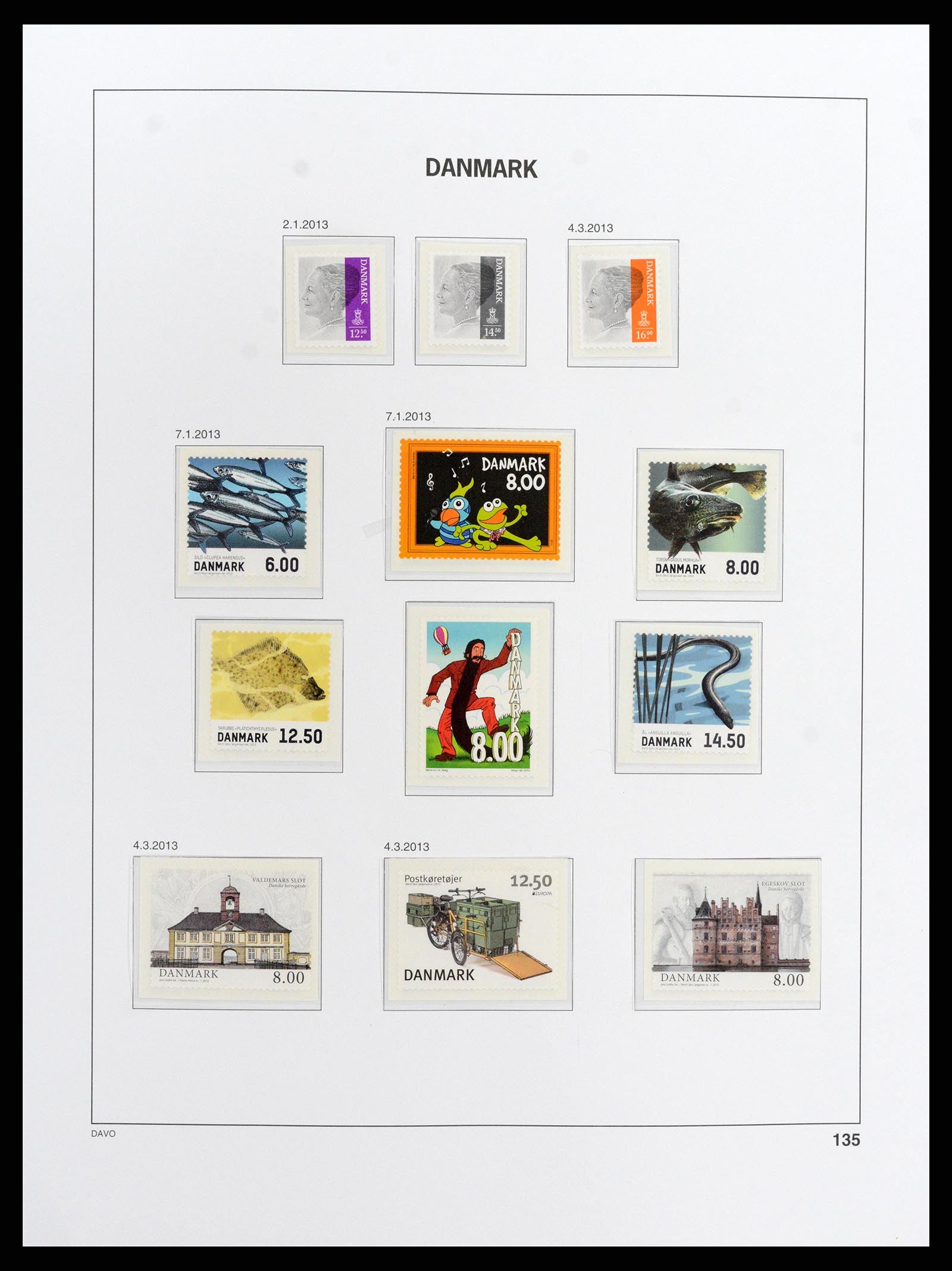 37805 161 - Postzegelverzameling 37805 Denemarken 1851-2022!!