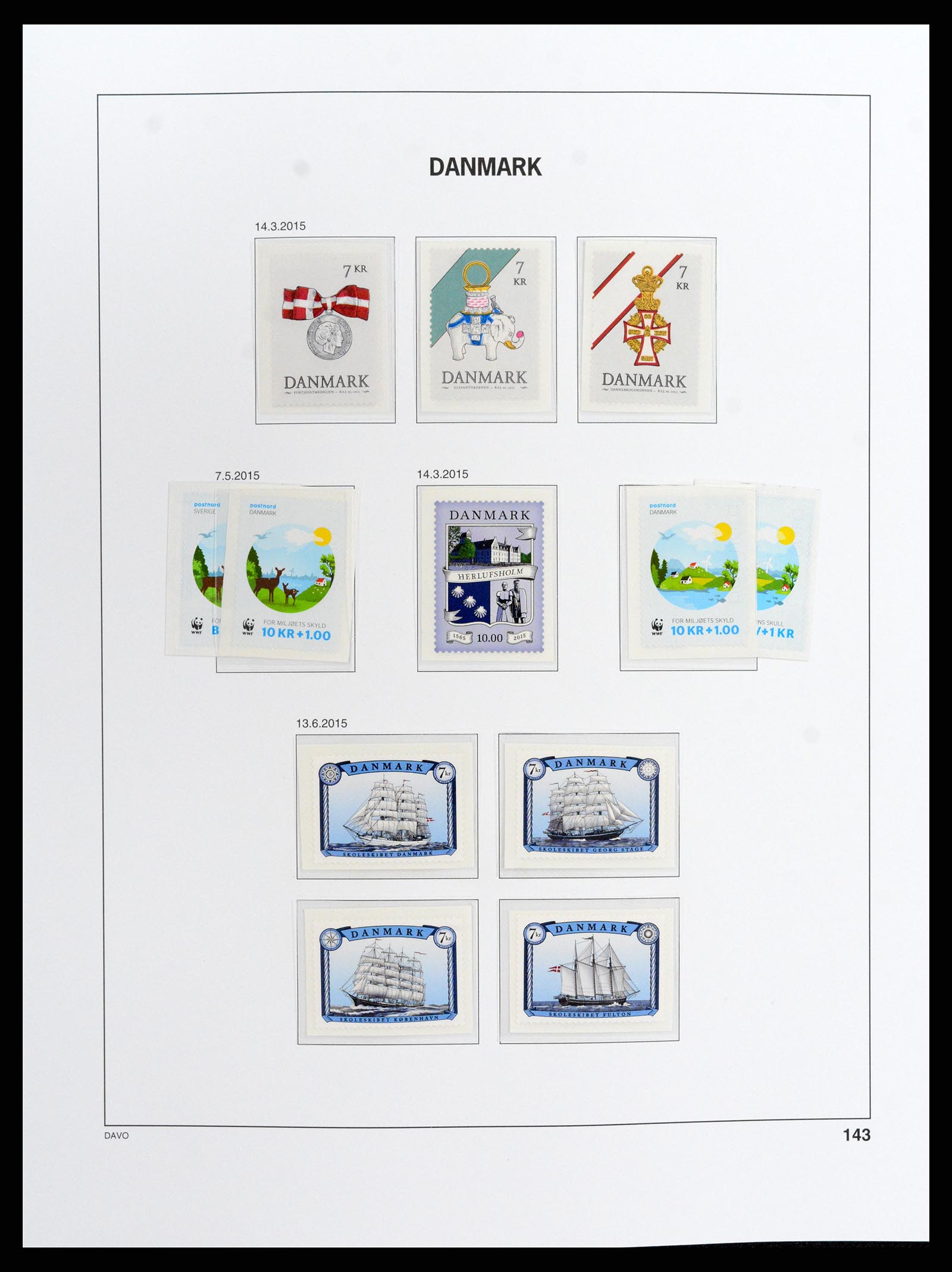 37805 169 - Postzegelverzameling 37805 Denemarken 1851-2022!!