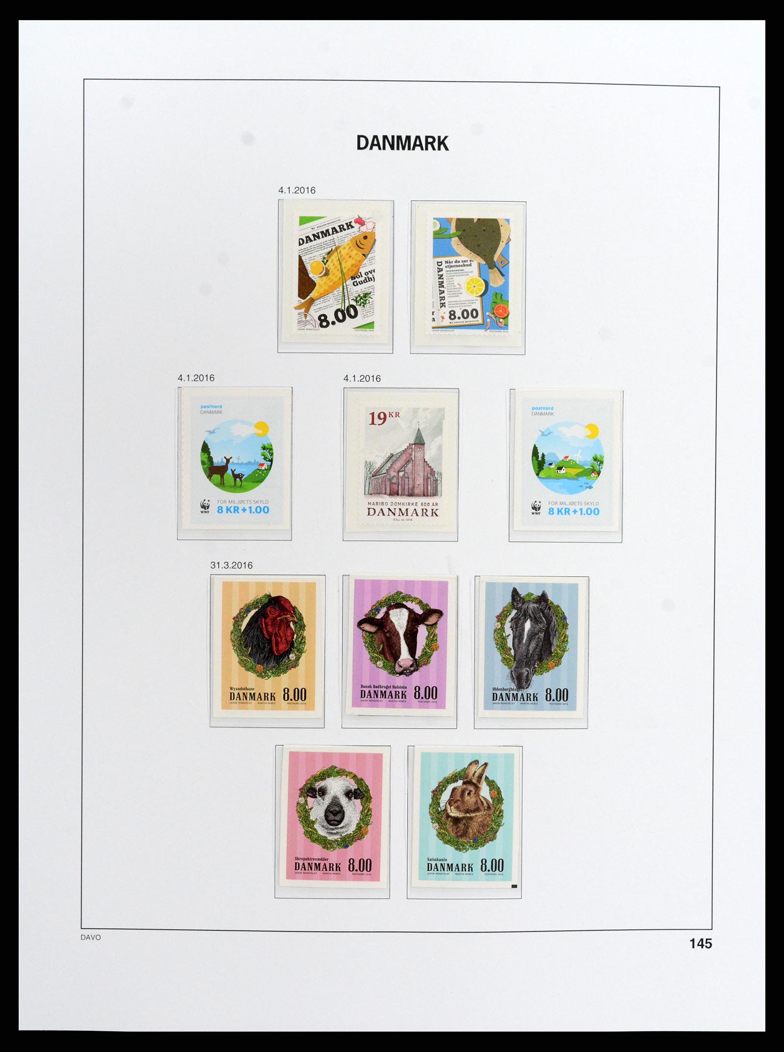 37805 171 - Postzegelverzameling 37805 Denemarken 1851-2022!!