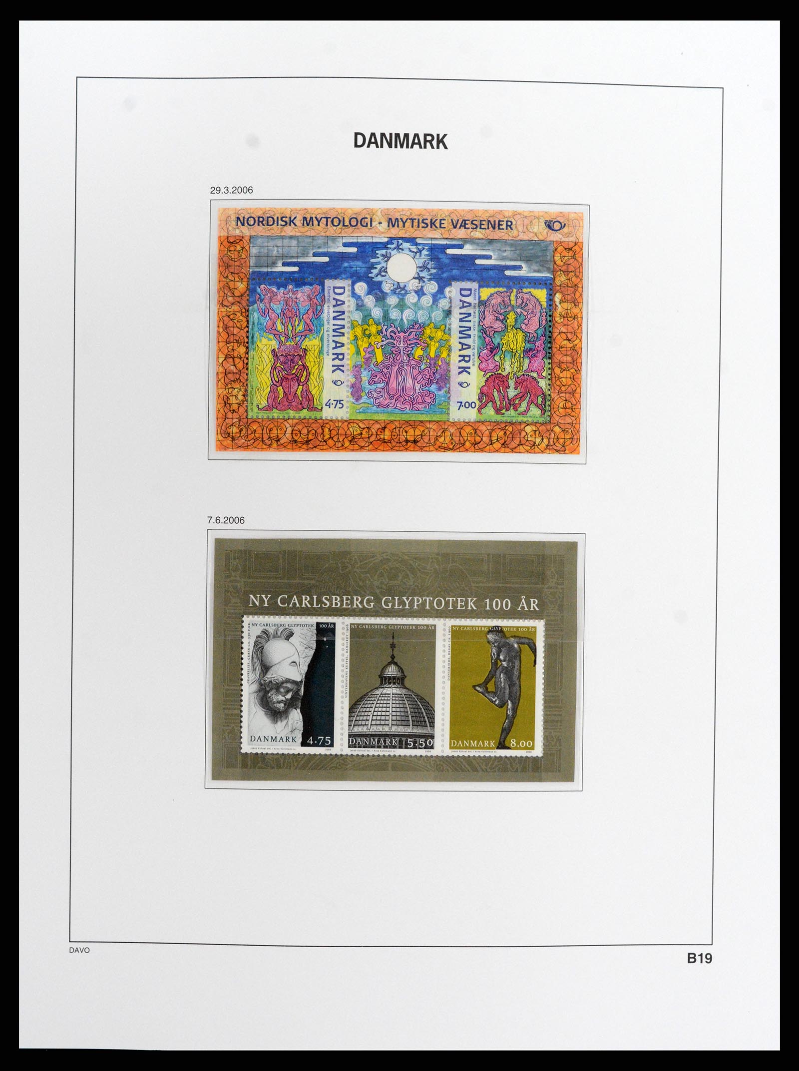 37805 177 - Postzegelverzameling 37805 Denemarken 1851-2022!!