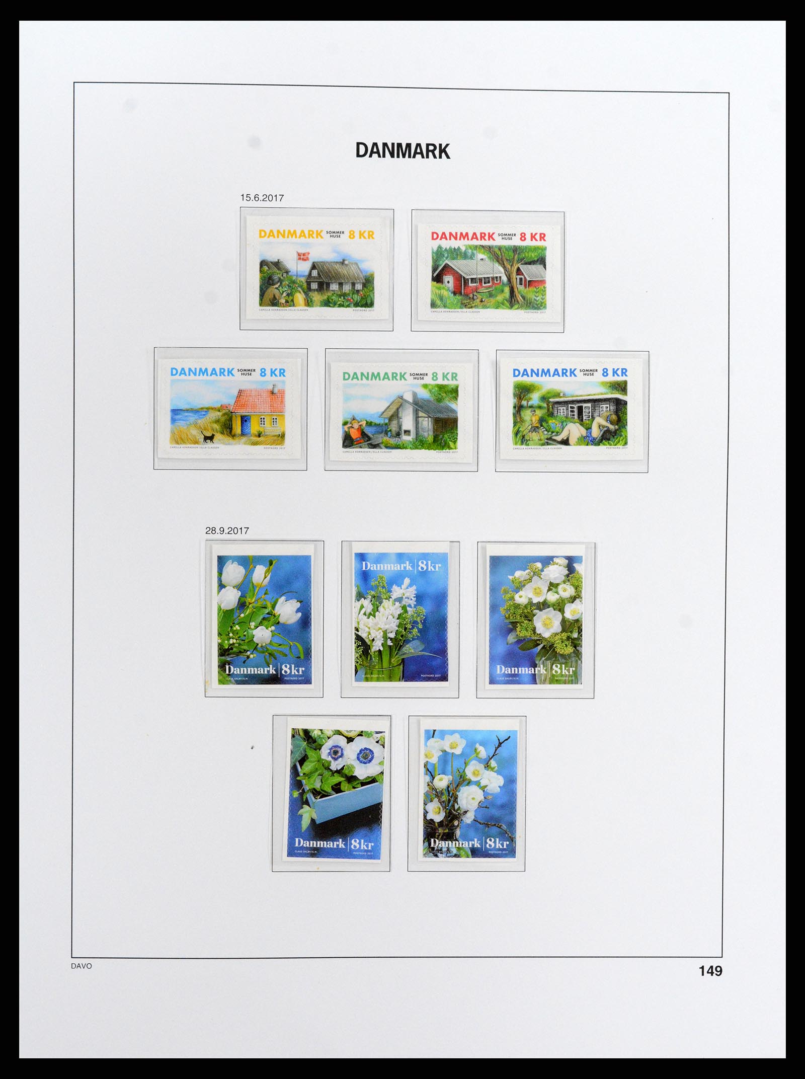 37805 201 - Postzegelverzameling 37805 Denemarken 1851-2022!!