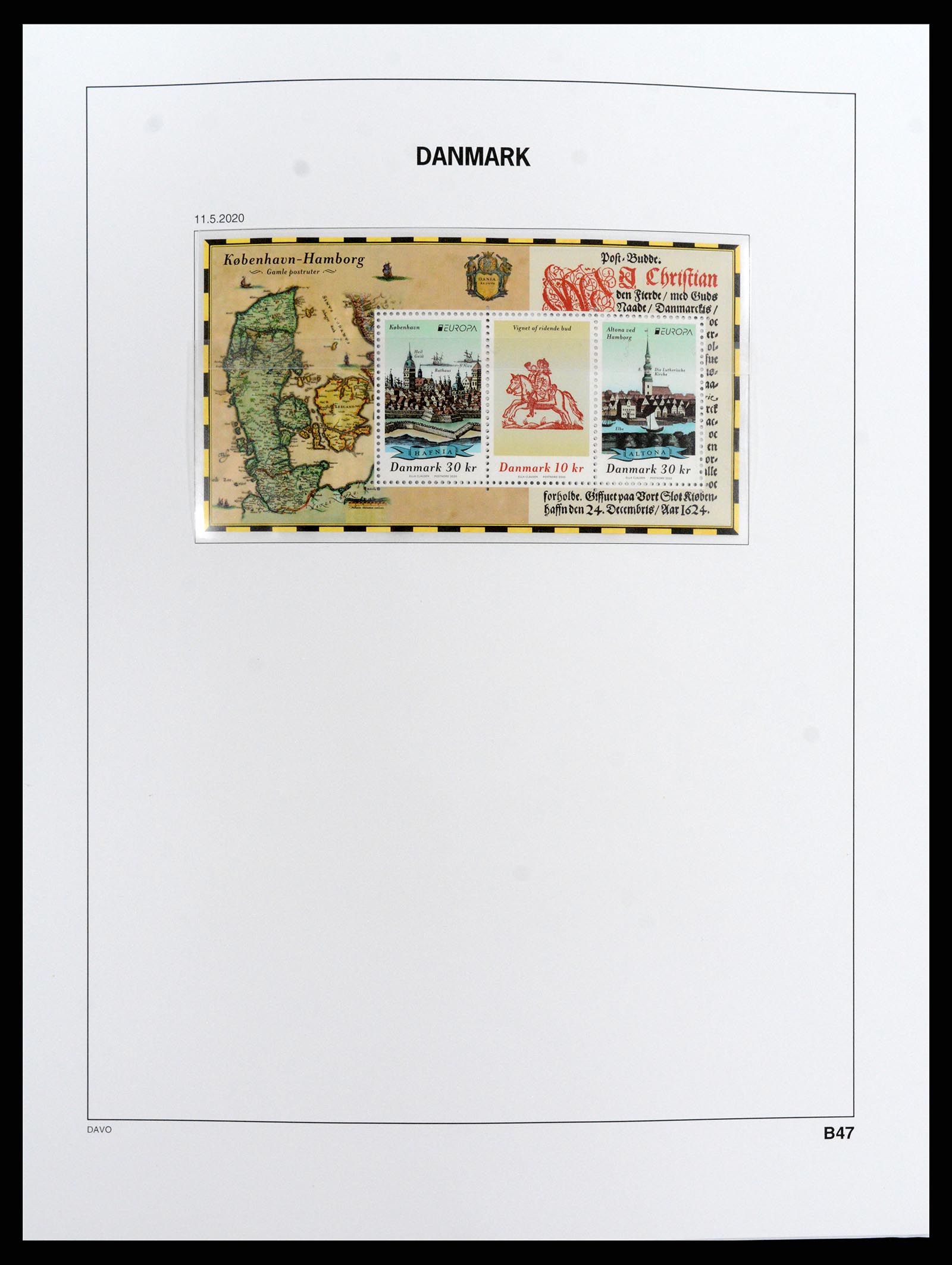 37805 216 - Postzegelverzameling 37805 Denemarken 1851-2022!!