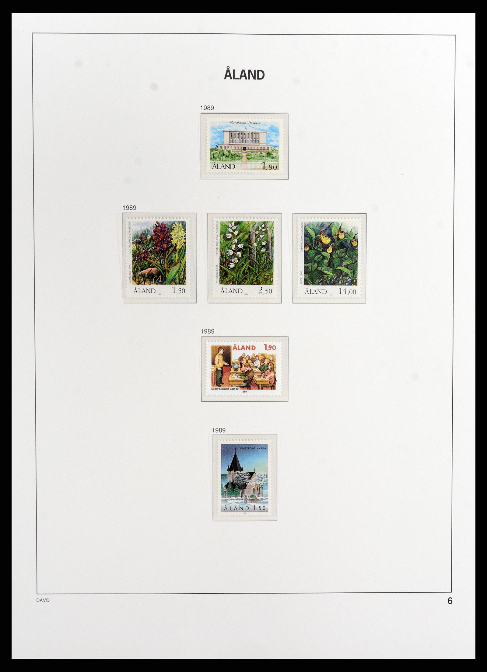 37806 006 - Postzegelverzameling 37806 Aland 1984-2020!