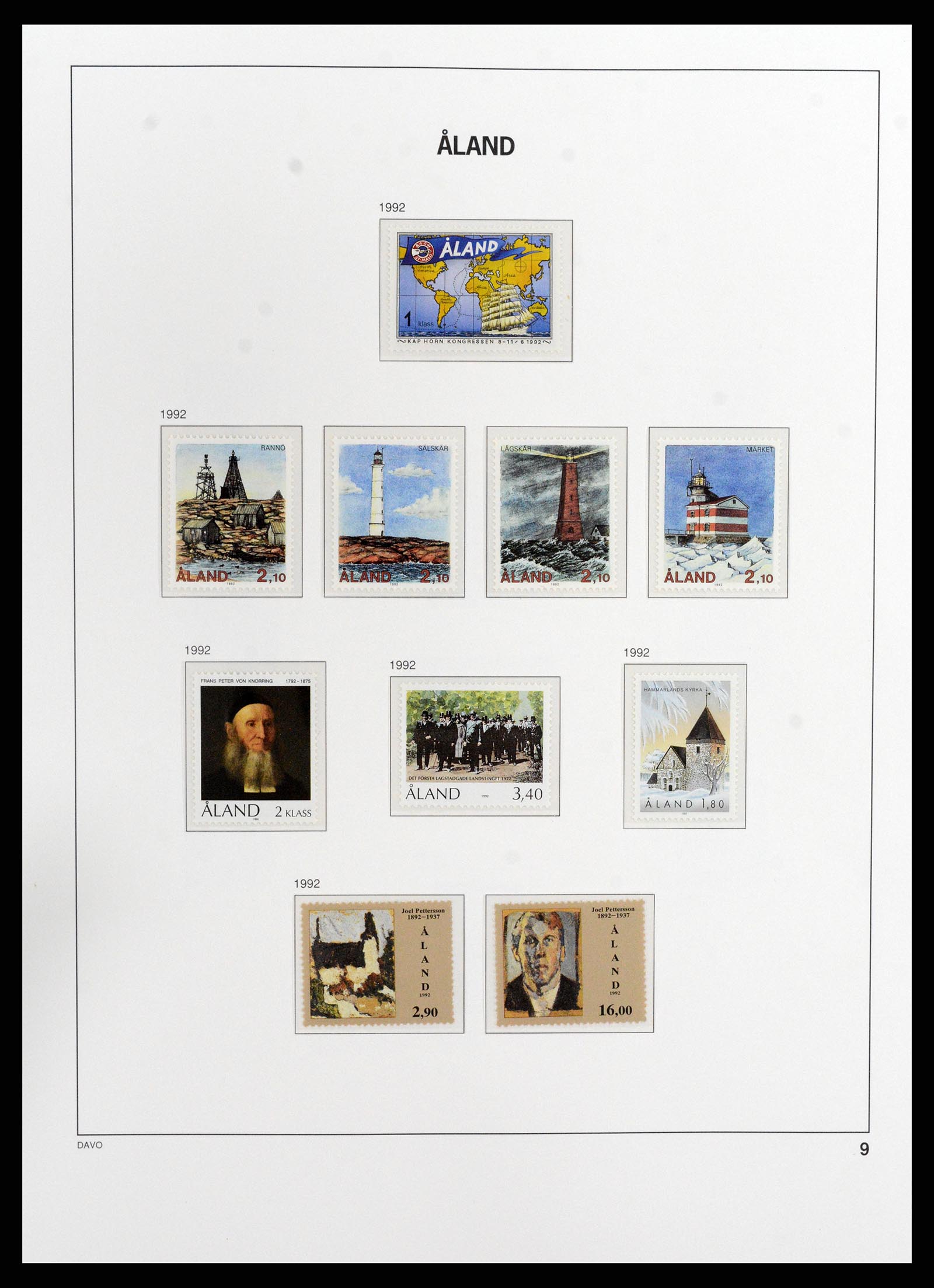 37806 009 - Postzegelverzameling 37806 Aland 1984-2020!