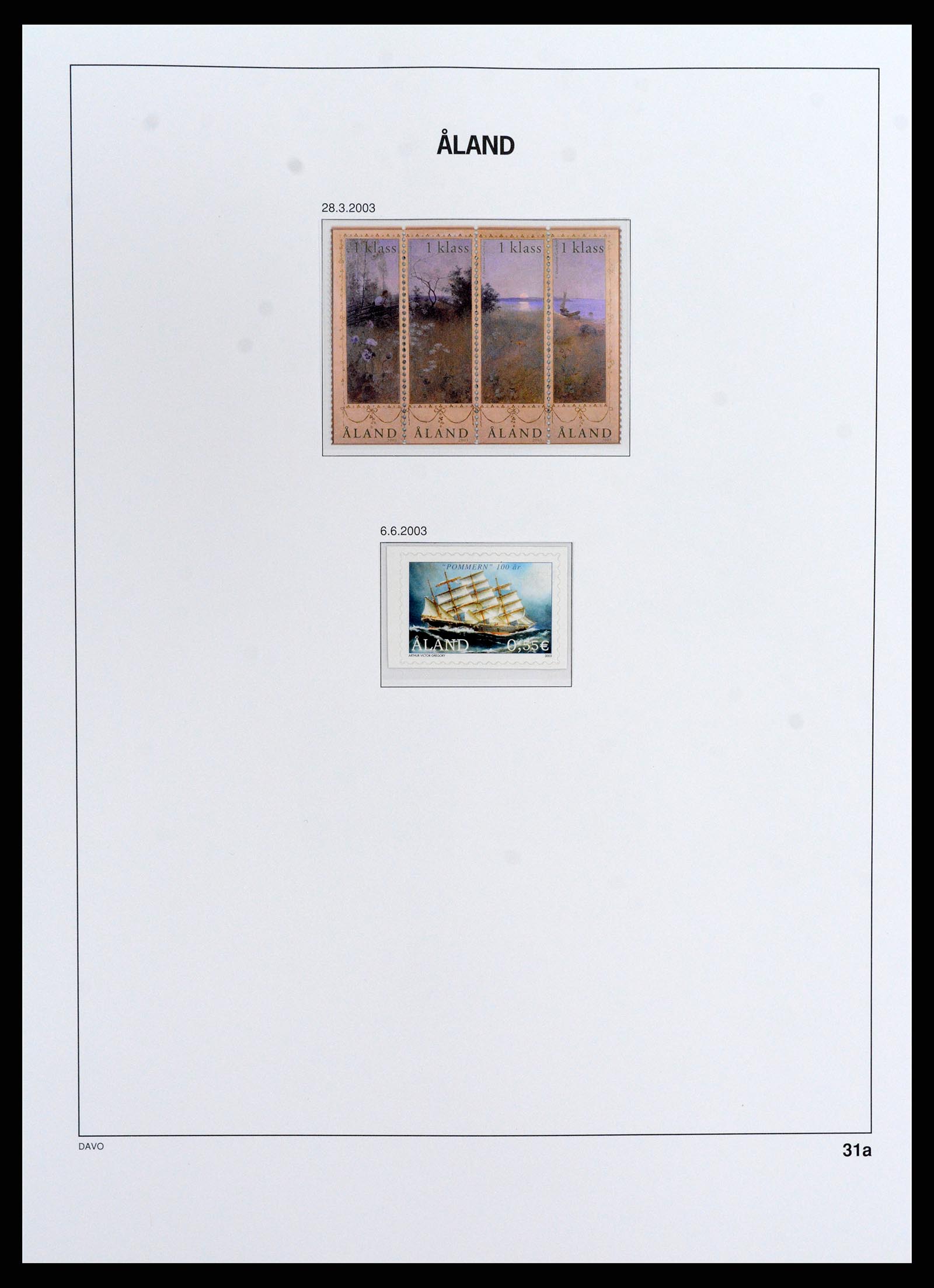 37806 032 - Postzegelverzameling 37806 Aland 1984-2020!
