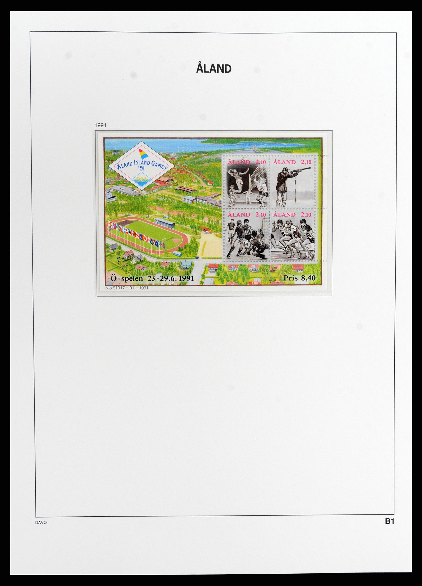 37806 036 - Postzegelverzameling 37806 Aland 1984-2020!