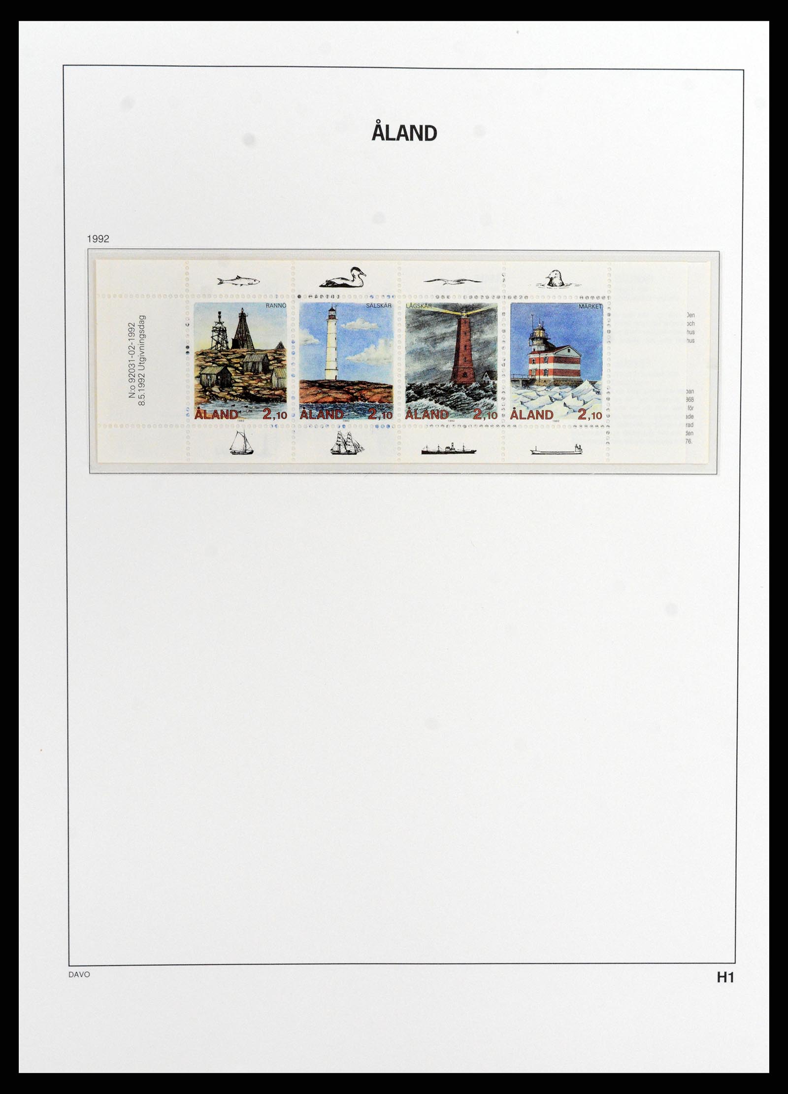 37806 042 - Stamp Collection 37806 Aland 1984-2020!
