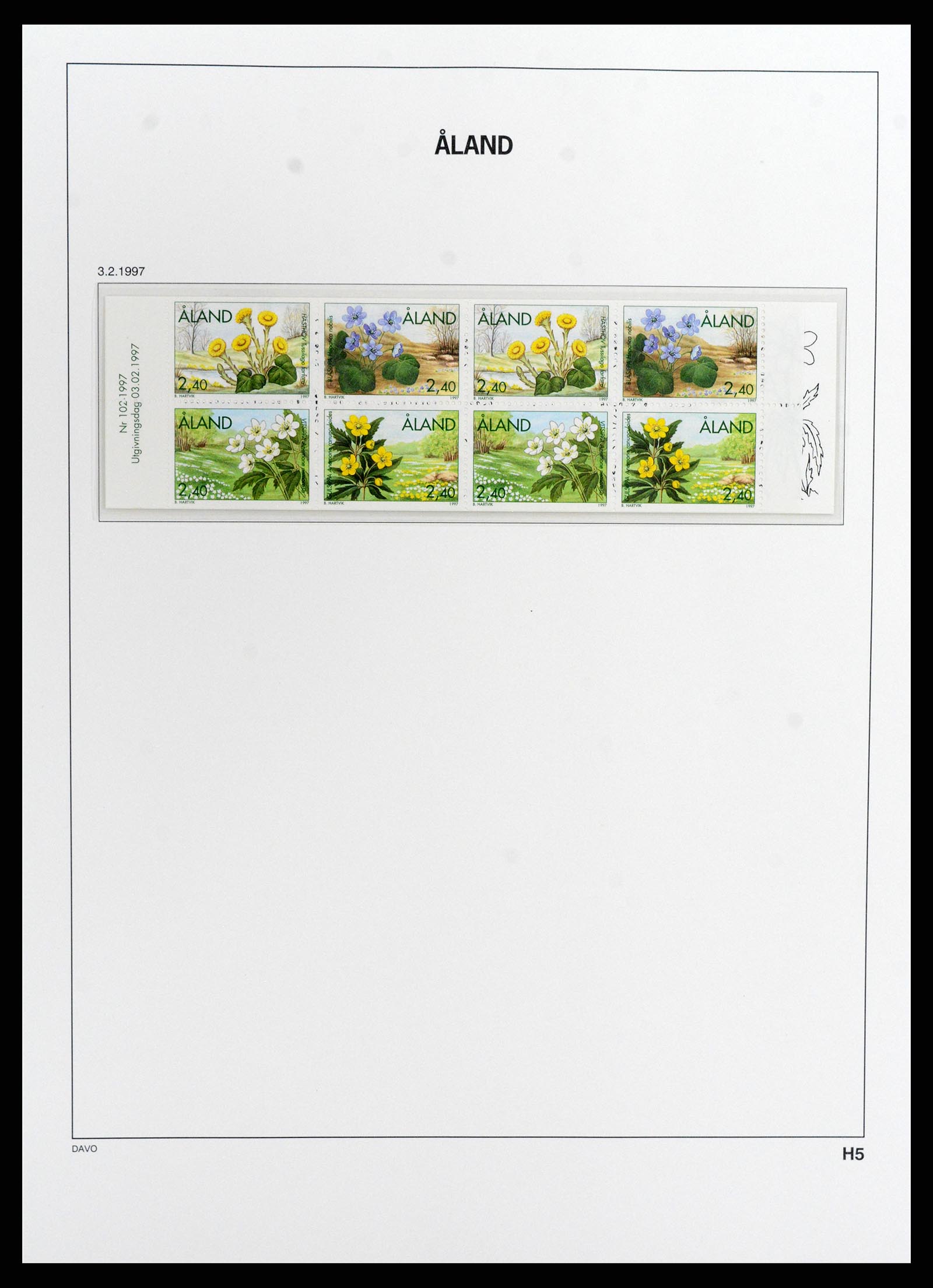 37806 046 - Stamp Collection 37806 Aland 1984-2020!