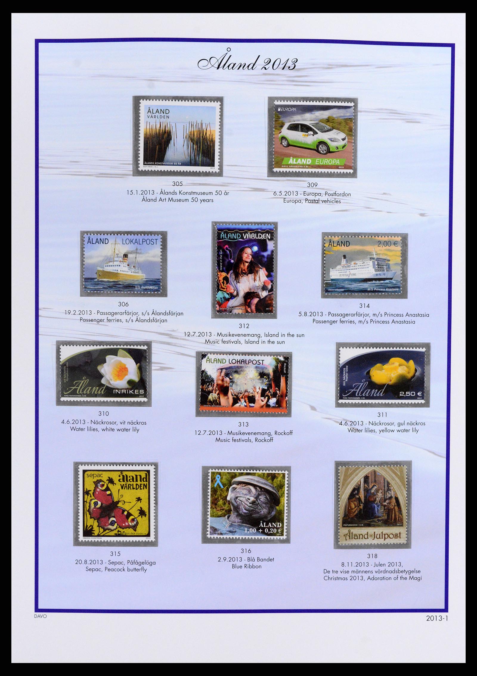 37806 082 - Stamp Collection 37806 Aland 1984-2020!