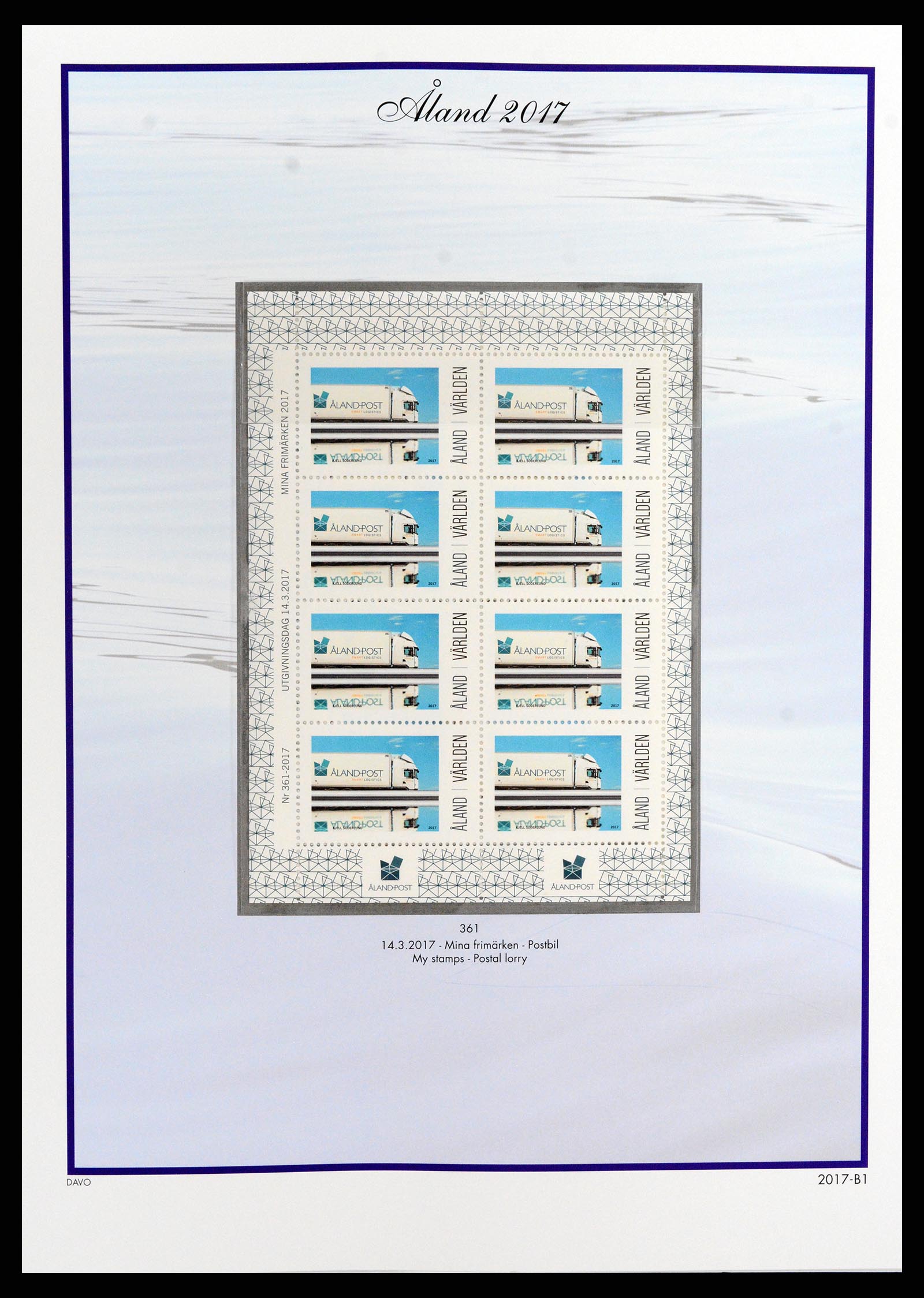 37806 102 - Stamp Collection 37806 Aland 1984-2020!