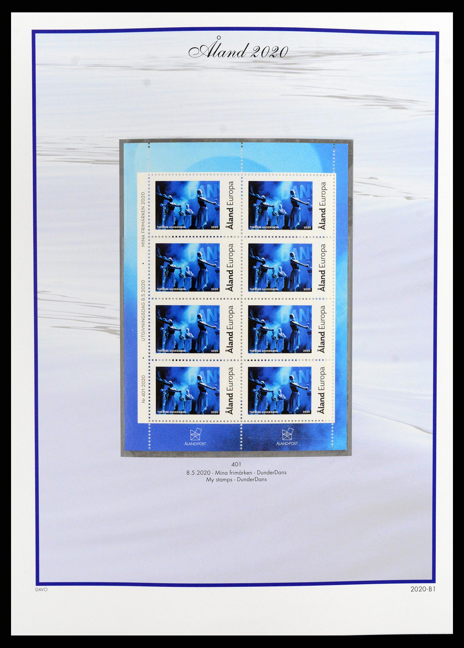 37806 115 - Postzegelverzameling 37806 Aland 1984-2020!