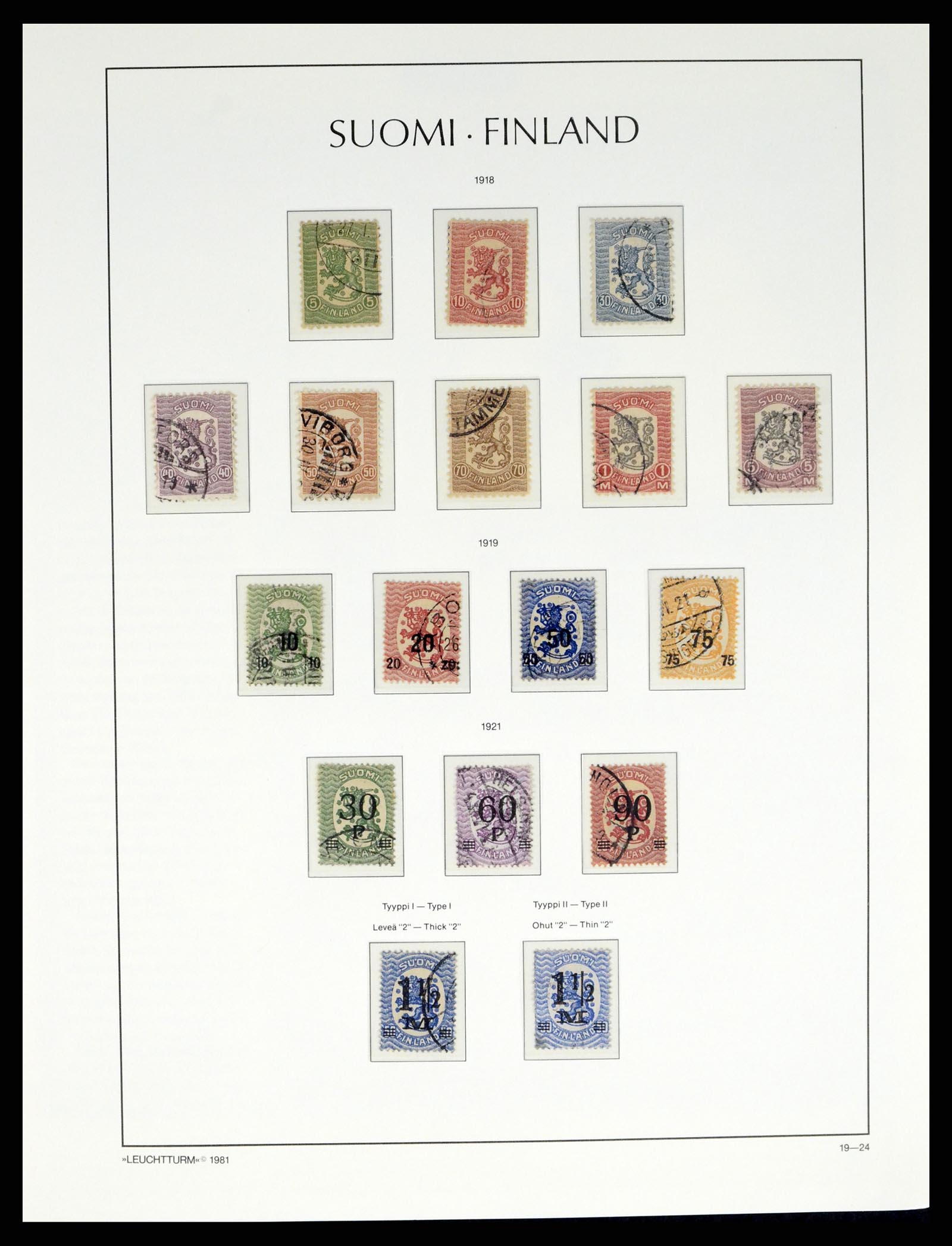 37808 011 - Postzegelverzameling 37808 Finland 1860-2014.