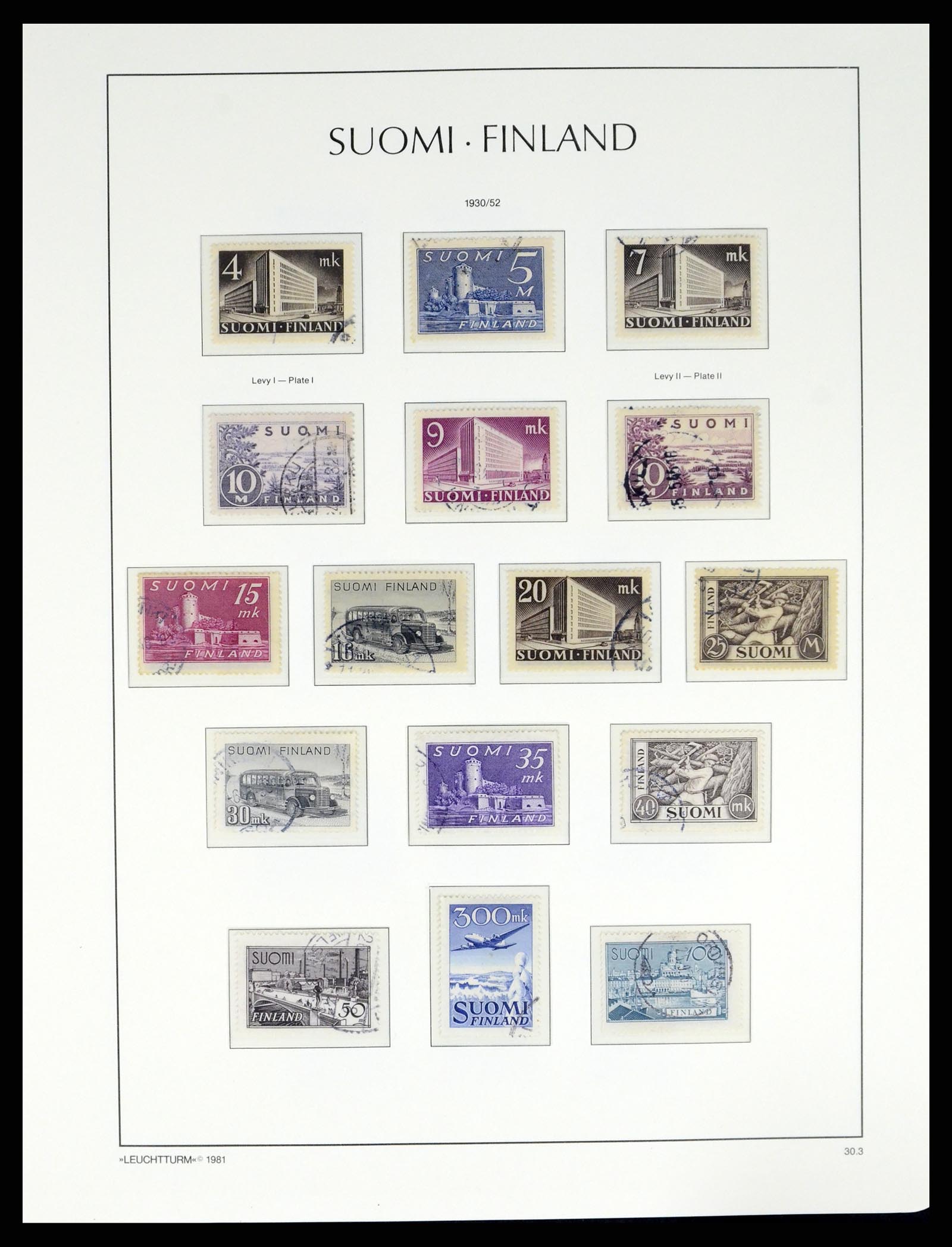 37808 018 - Stamp Collection 37808 Finland 1860-2014.
