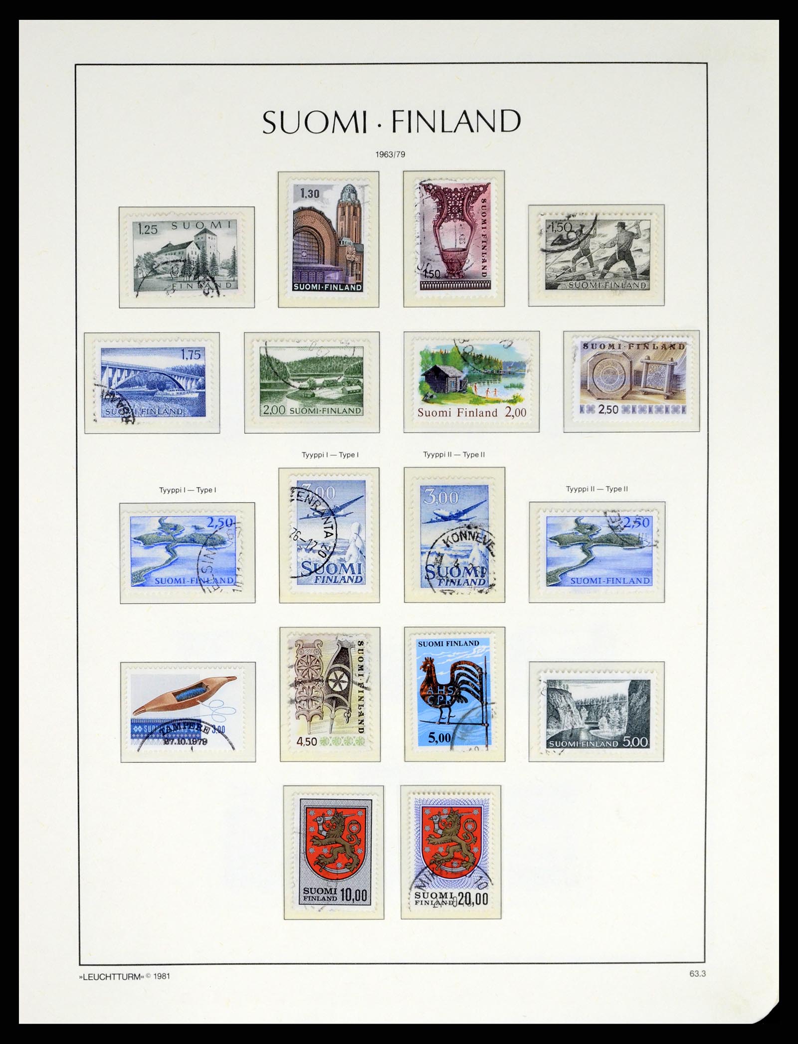 37808 048 - Postzegelverzameling 37808 Finland 1860-2014.