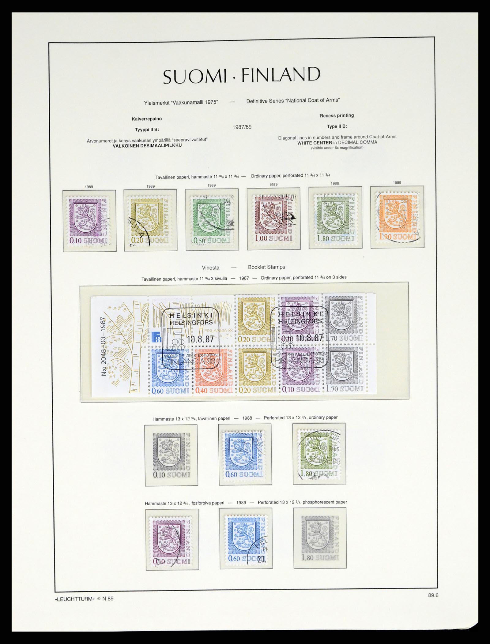 37808 094 - Stamp Collection 37808 Finland 1860-2014.
