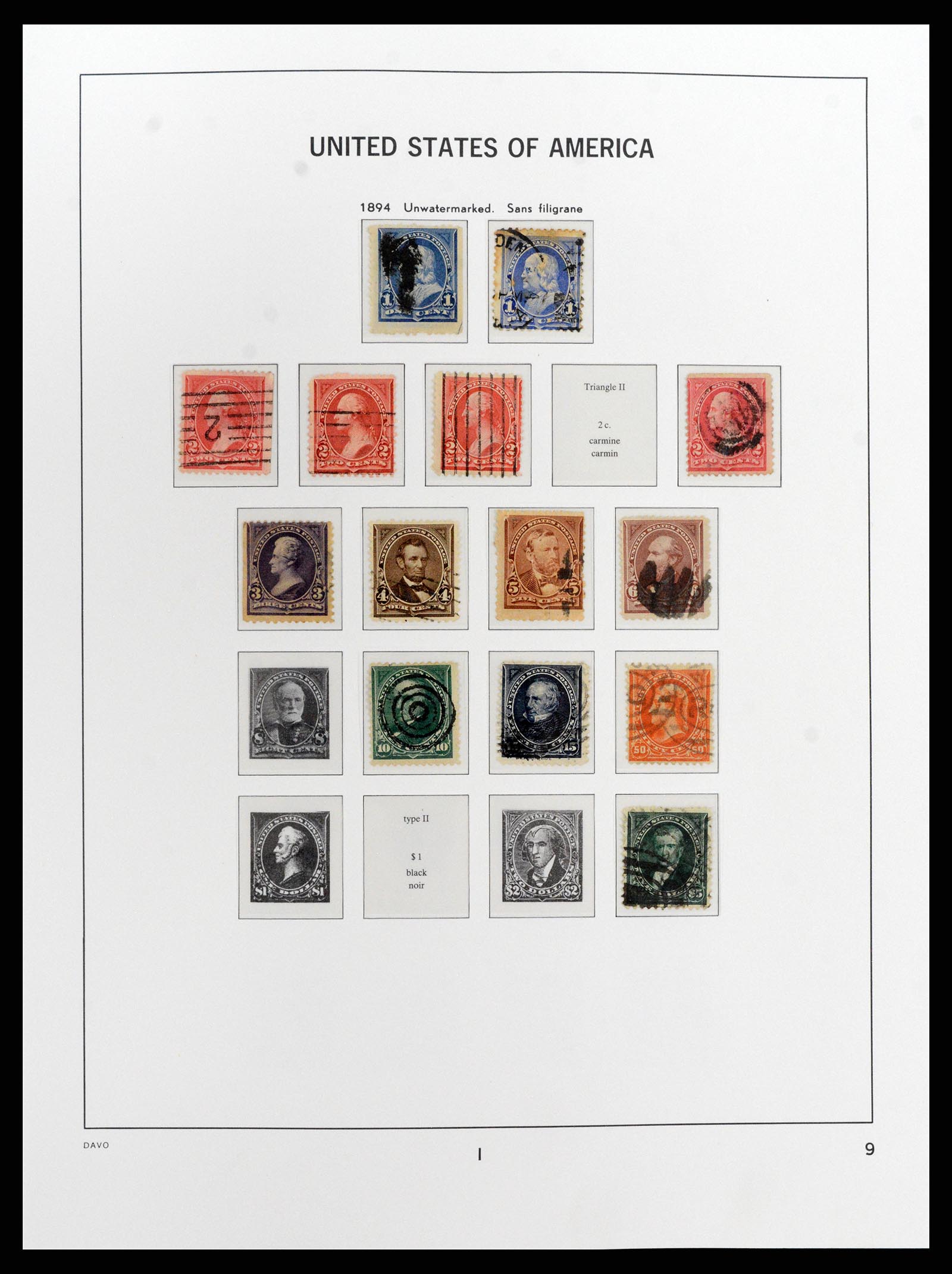 37810 013 - Stamp Collection 37810 USA 1851-2000.