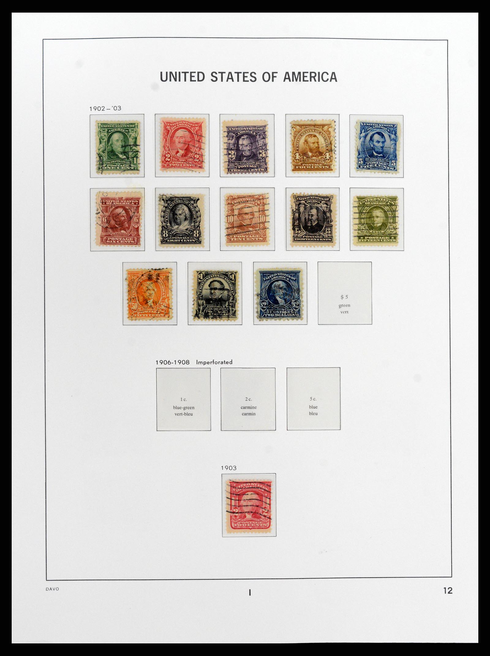 37810 016 - Postzegelverzameling 37810 USA 1851-2000.