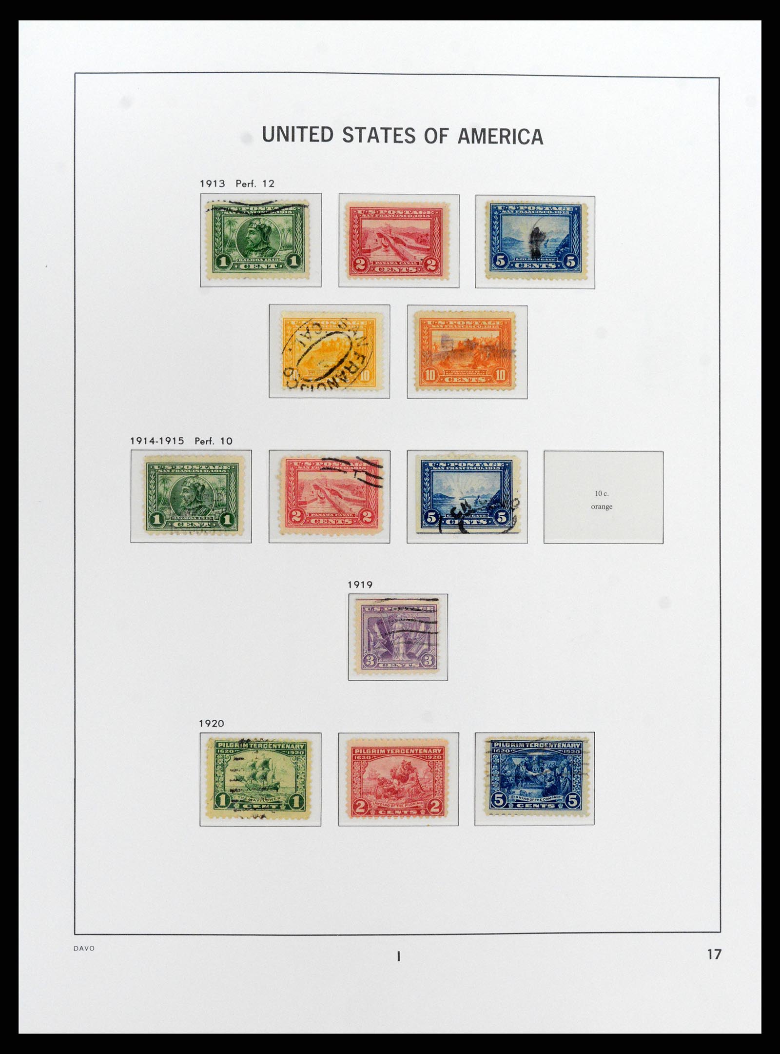 37810 026 - Postzegelverzameling 37810 USA 1851-2000.