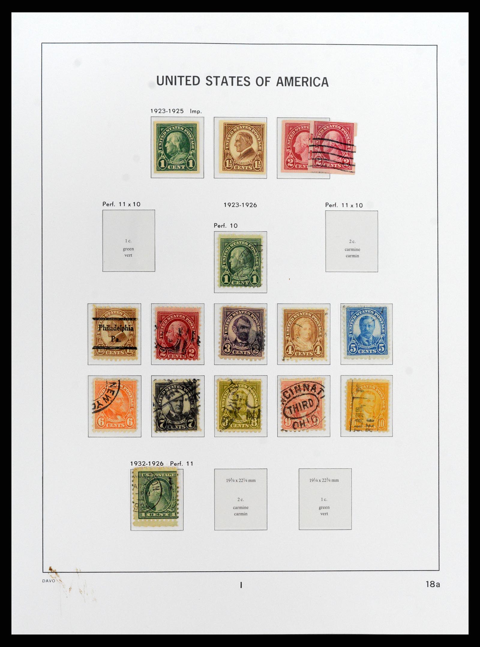 37810 028 - Postzegelverzameling 37810 USA 1851-2000.