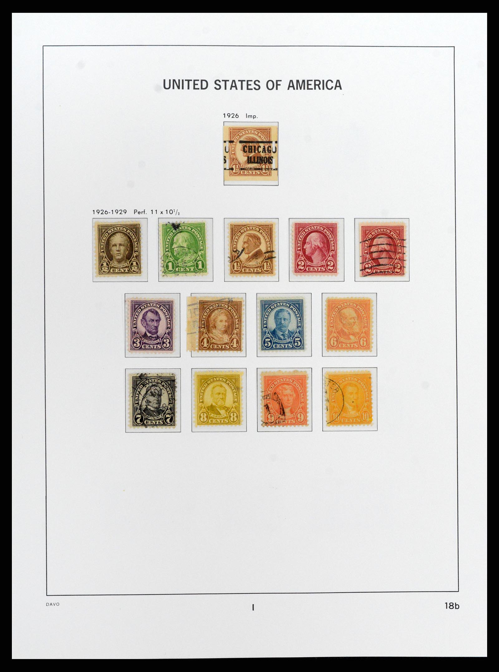 37810 029 - Postzegelverzameling 37810 USA 1851-2000.