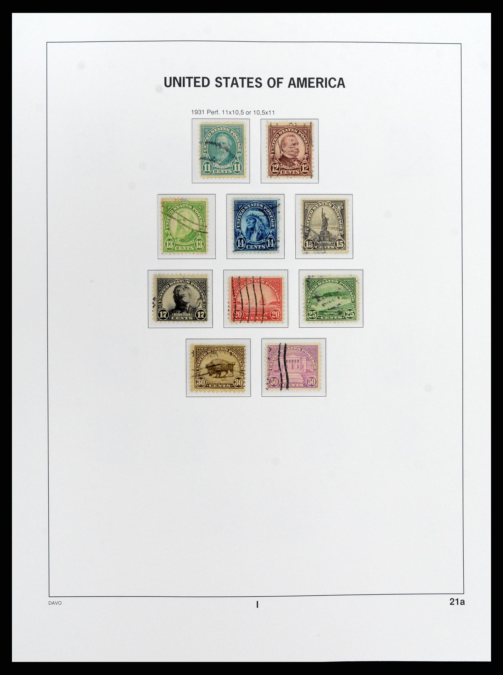 37810 033 - Postzegelverzameling 37810 USA 1851-2000.