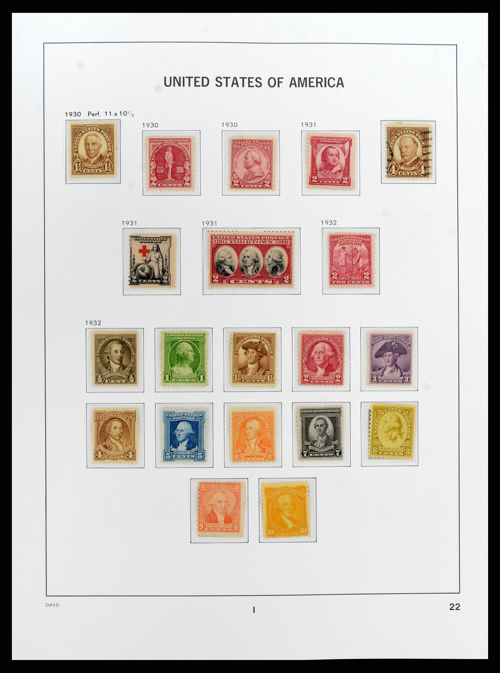 37810 034 - Postzegelverzameling 37810 USA 1851-2000.