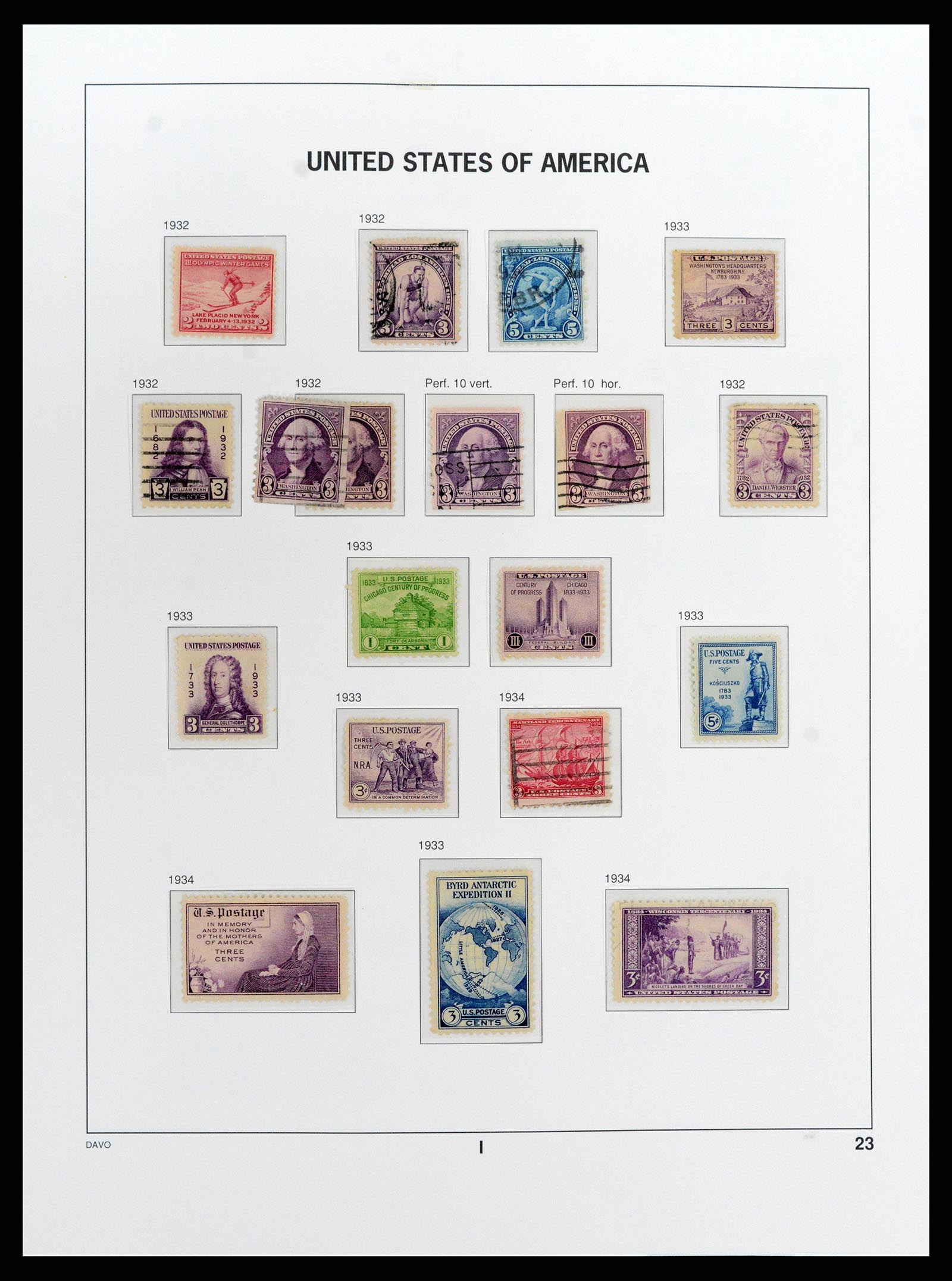 37810 035 - Postzegelverzameling 37810 USA 1851-2000.