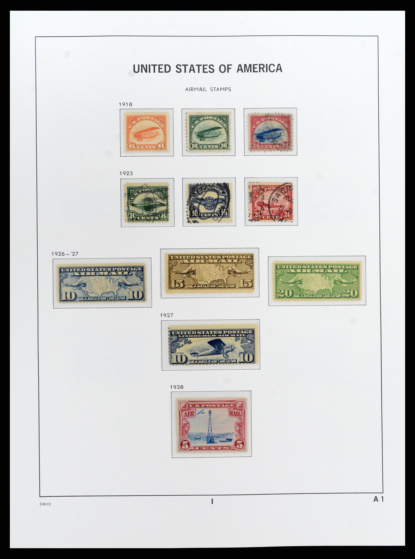 37810 048 - Postzegelverzameling 37810 USA 1851-2000.