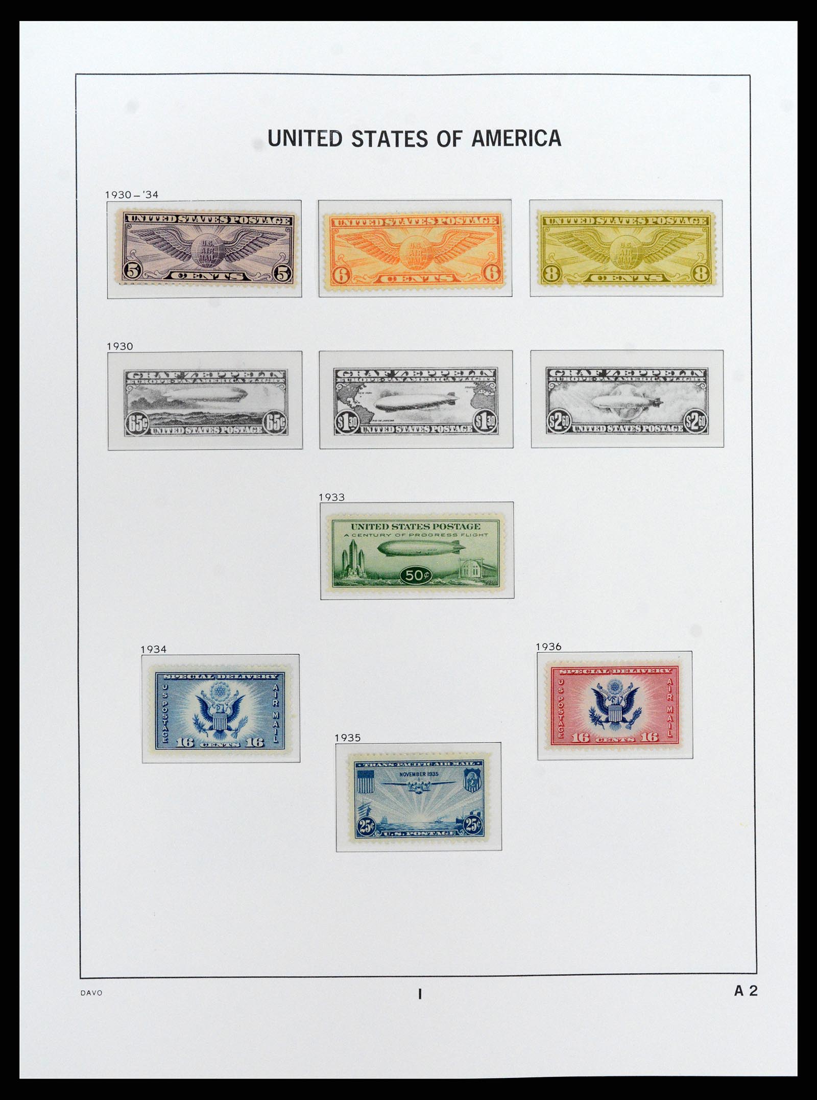 37810 049 - Stamp Collection 37810 USA 1851-2000.