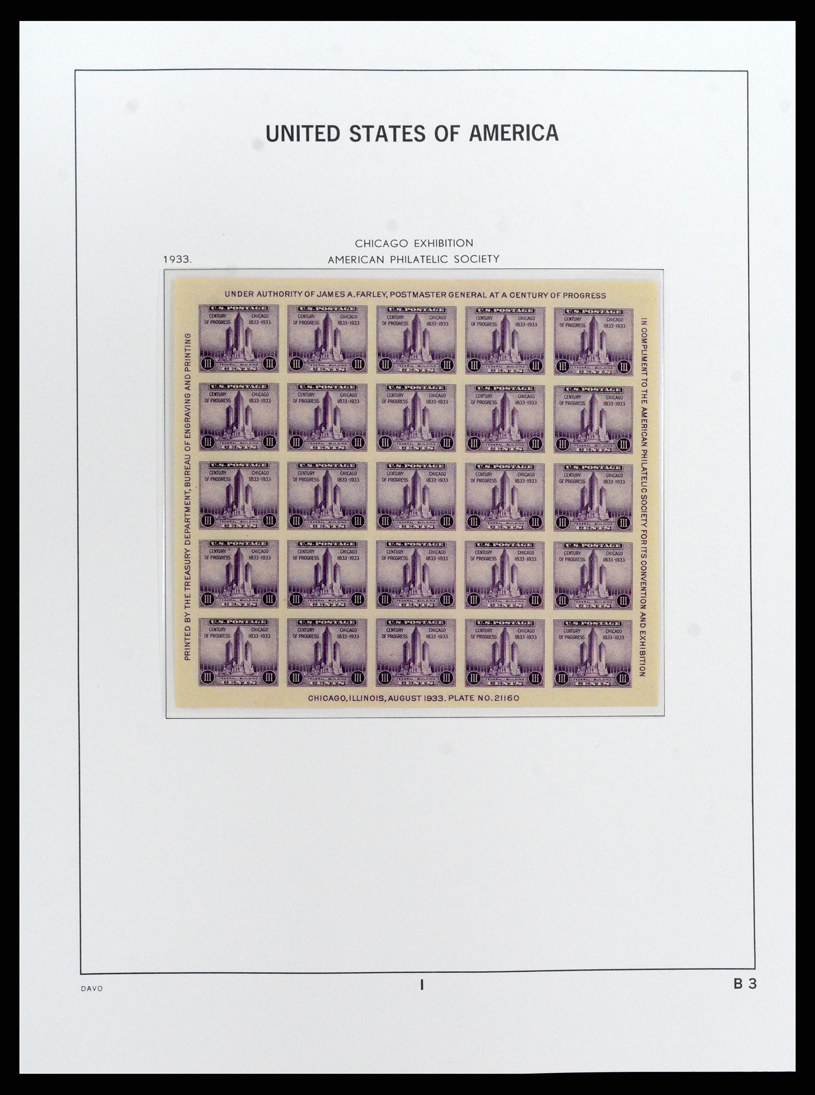 37810 052 - Postzegelverzameling 37810 USA 1851-2000.