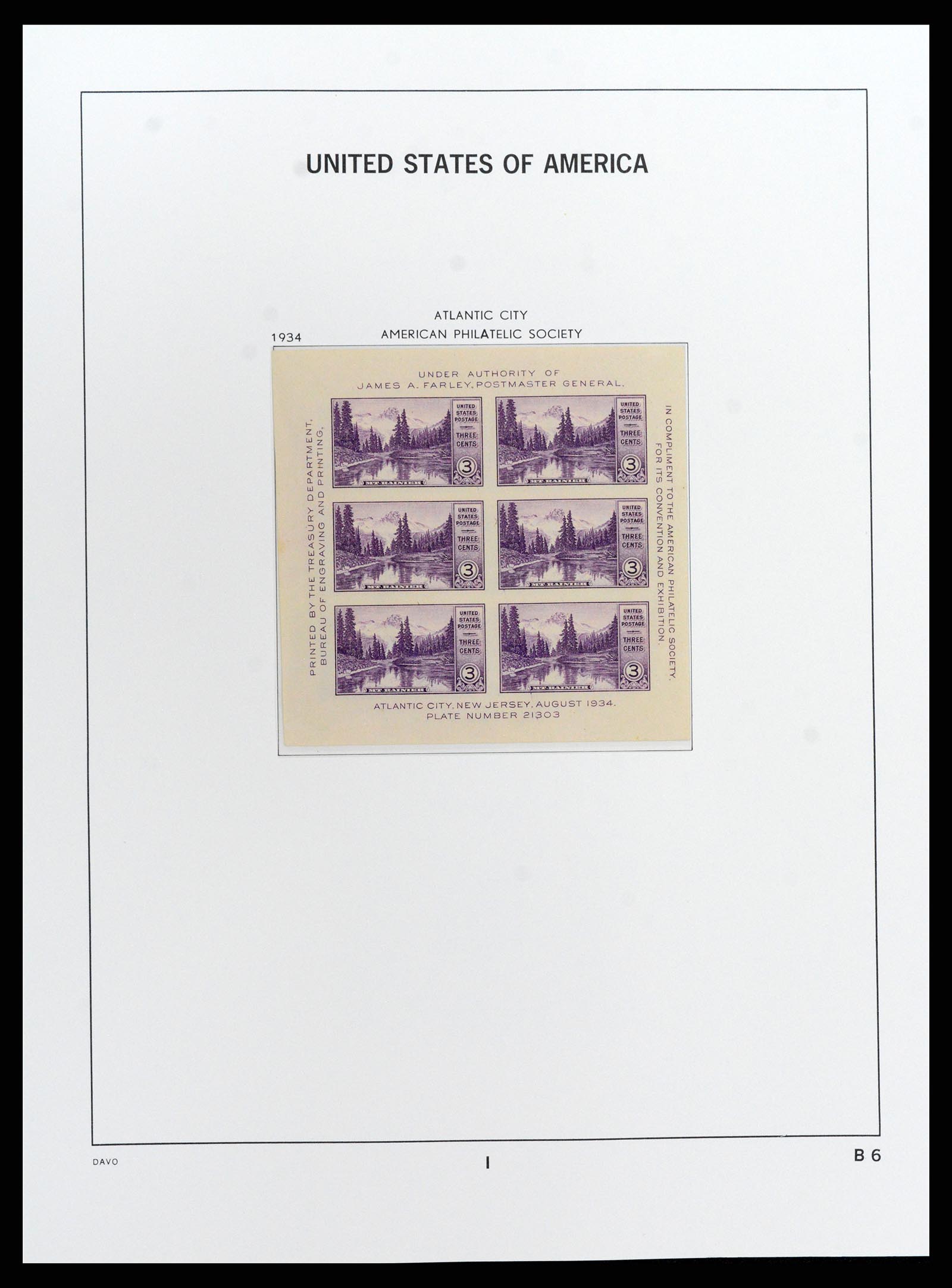 37810 055 - Postzegelverzameling 37810 USA 1851-2000.