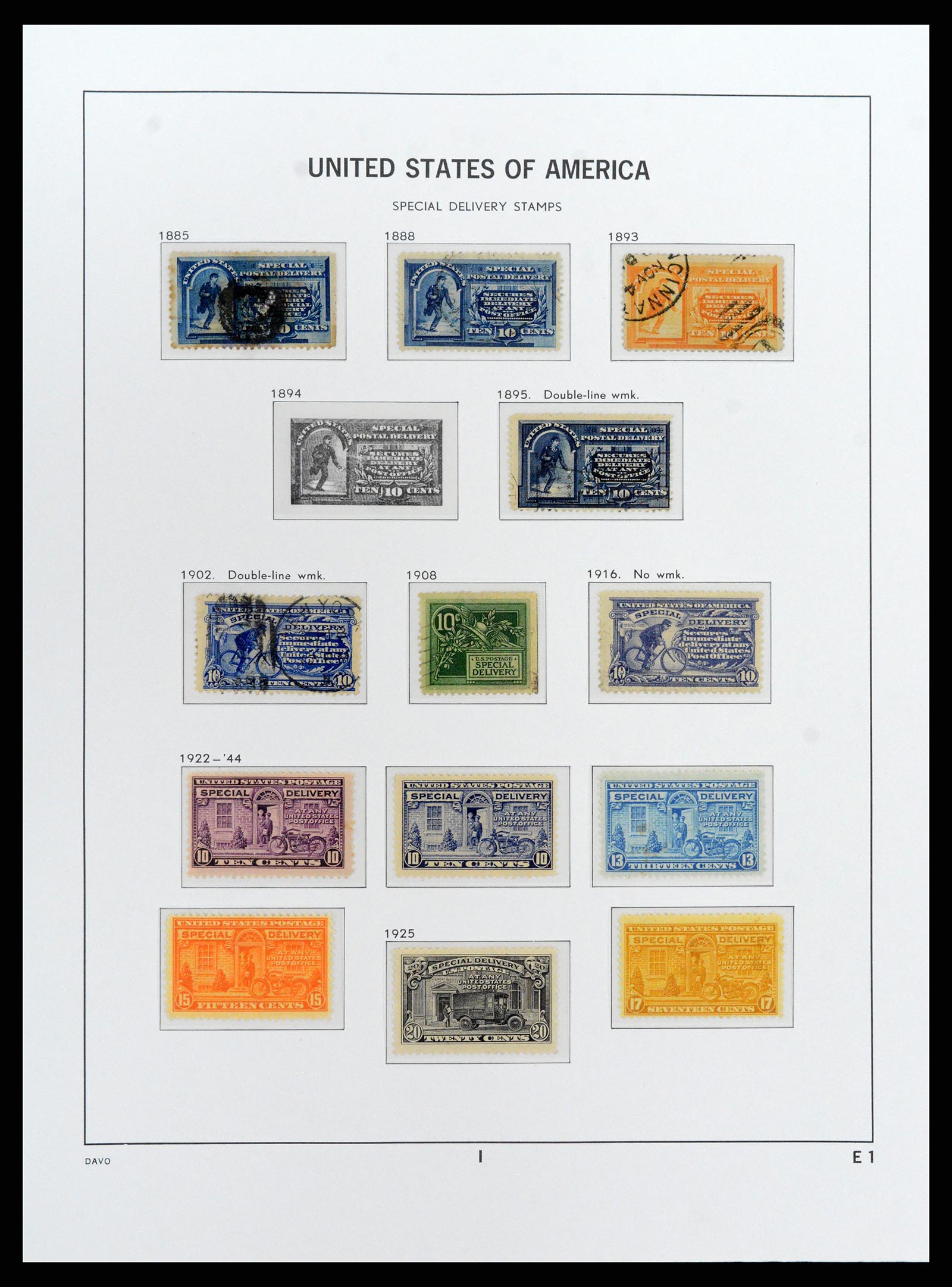 37810 057 - Postzegelverzameling 37810 USA 1851-2000.