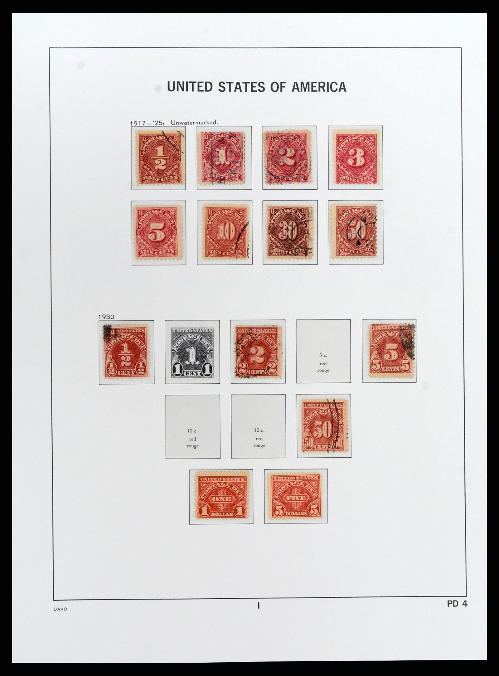 37810 061 - Stamp Collection 37810 USA 1851-2000.