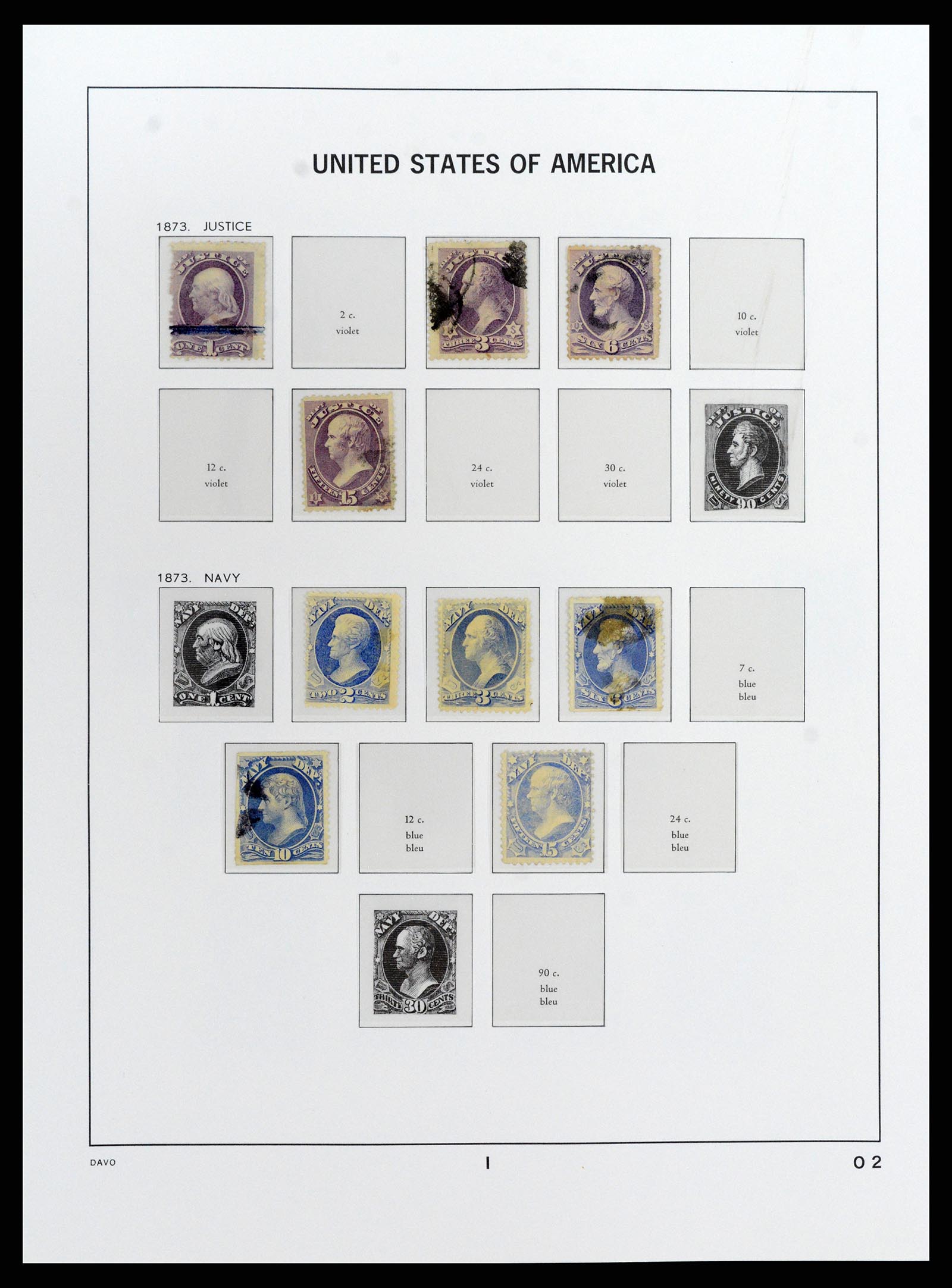 37810 065 - Stamp Collection 37810 USA 1851-2000.