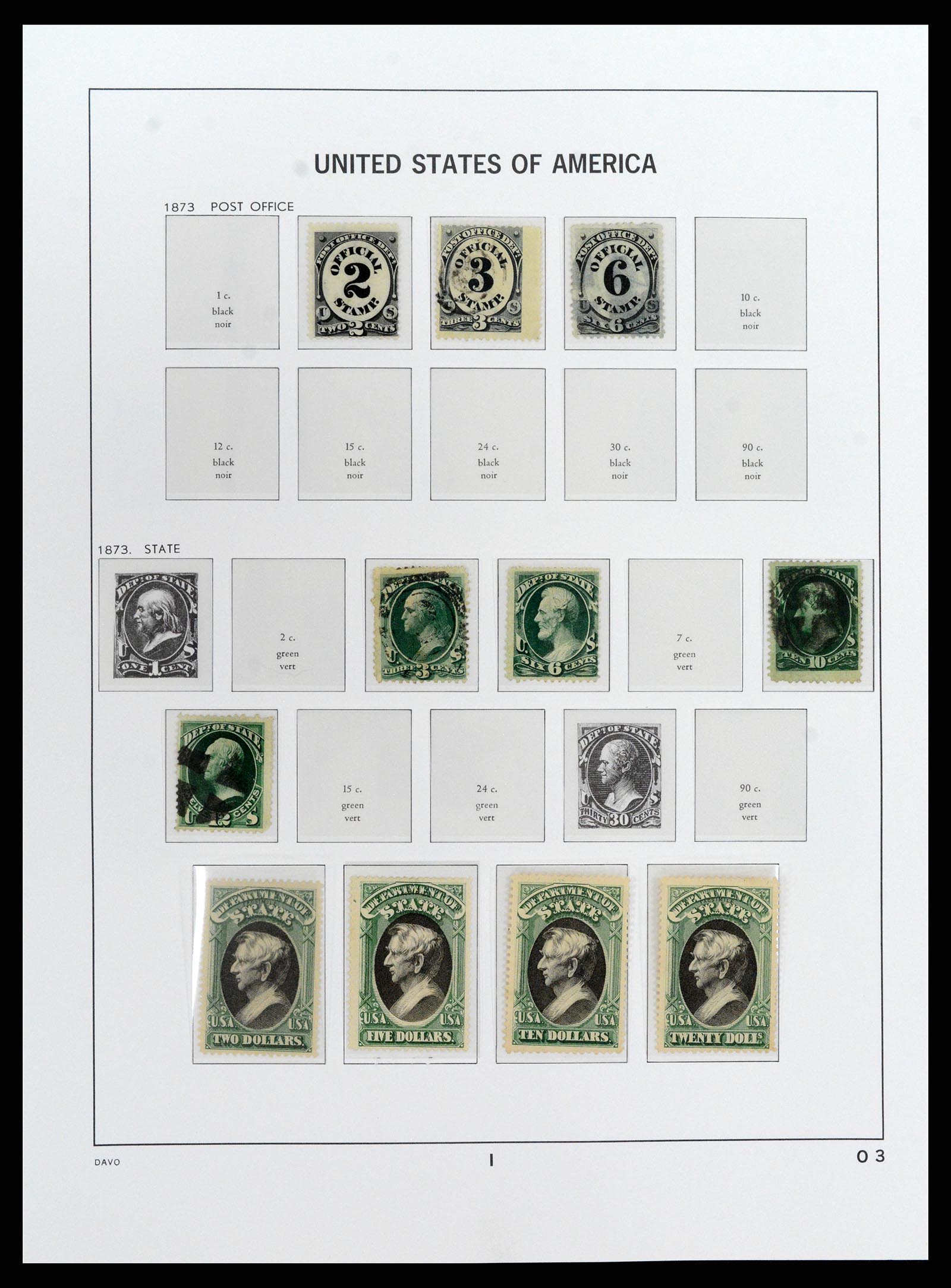 37810 066 - Stamp Collection 37810 USA 1851-2000.