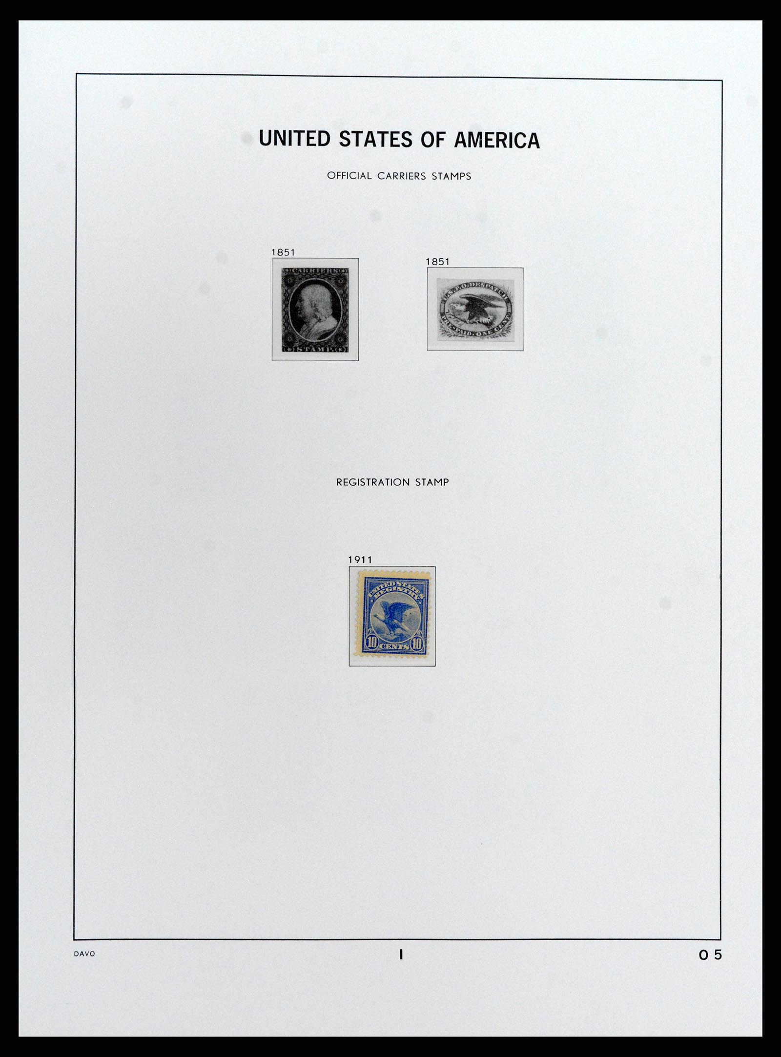 37810 068 - Stamp Collection 37810 USA 1851-2000.