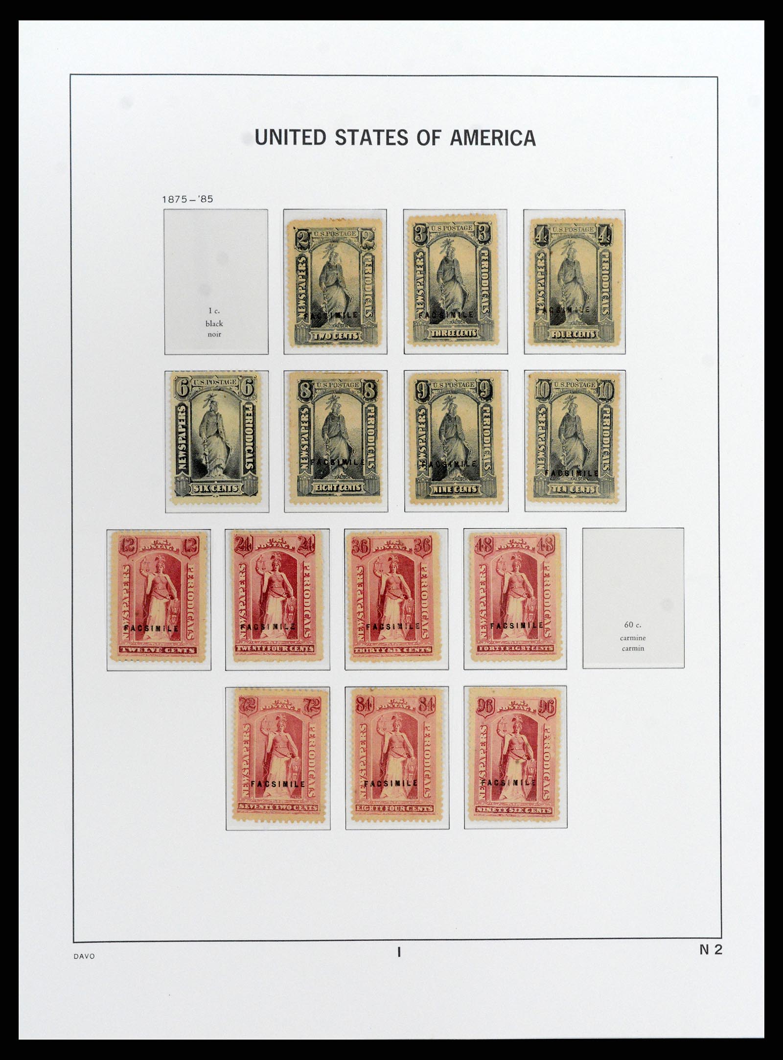 37810 069 - Stamp Collection 37810 USA 1851-2000.