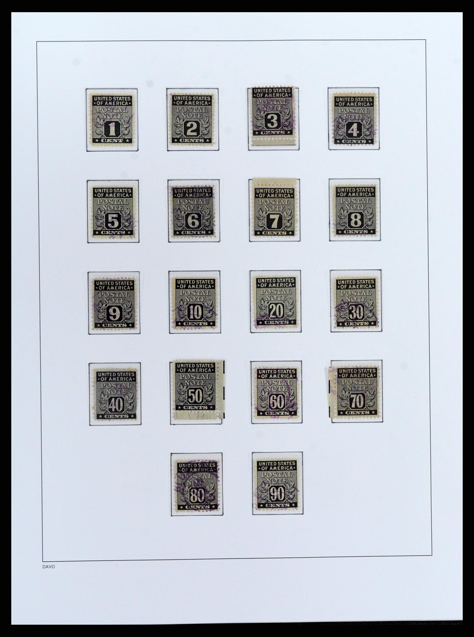 37810 071 - Stamp Collection 37810 USA 1851-2000.