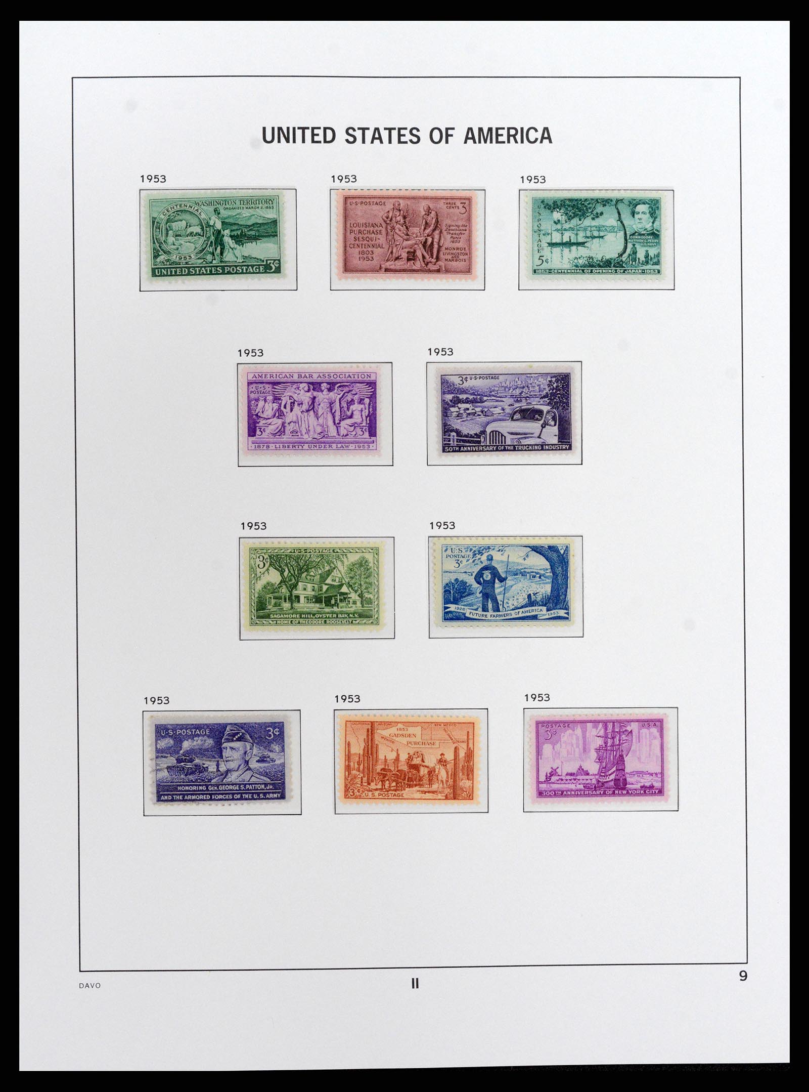 37810 081 - Stamp Collection 37810 USA 1851-2000.