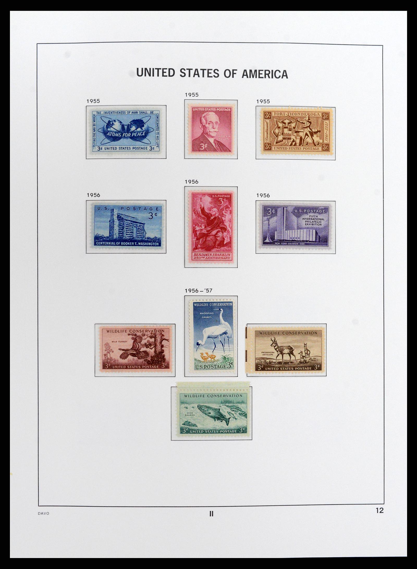 37810 084 - Stamp Collection 37810 USA 1851-2000.